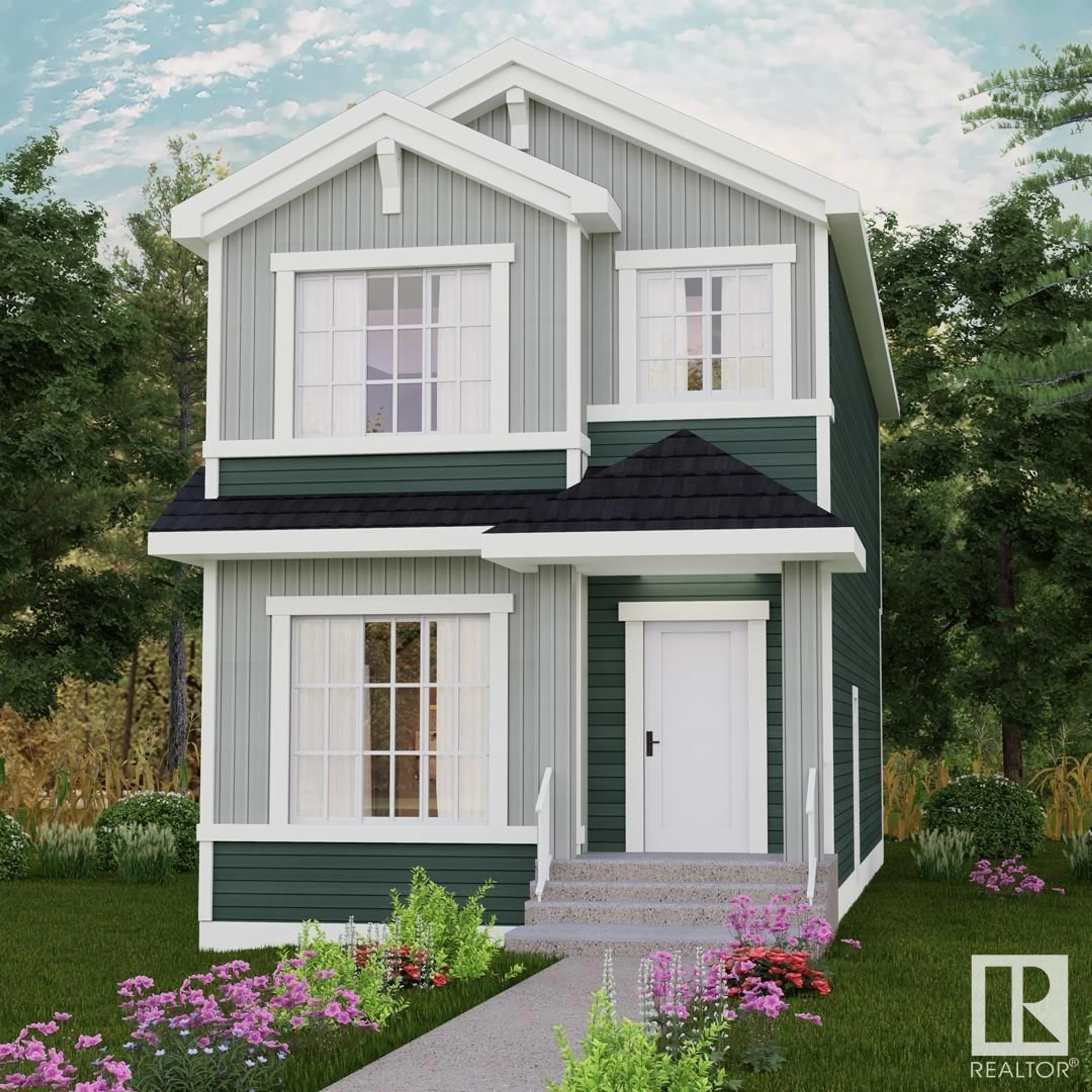 Home with vinyl exterior material, street for 65 COVELL CM, Spruce Grove Alberta T7X0Y7