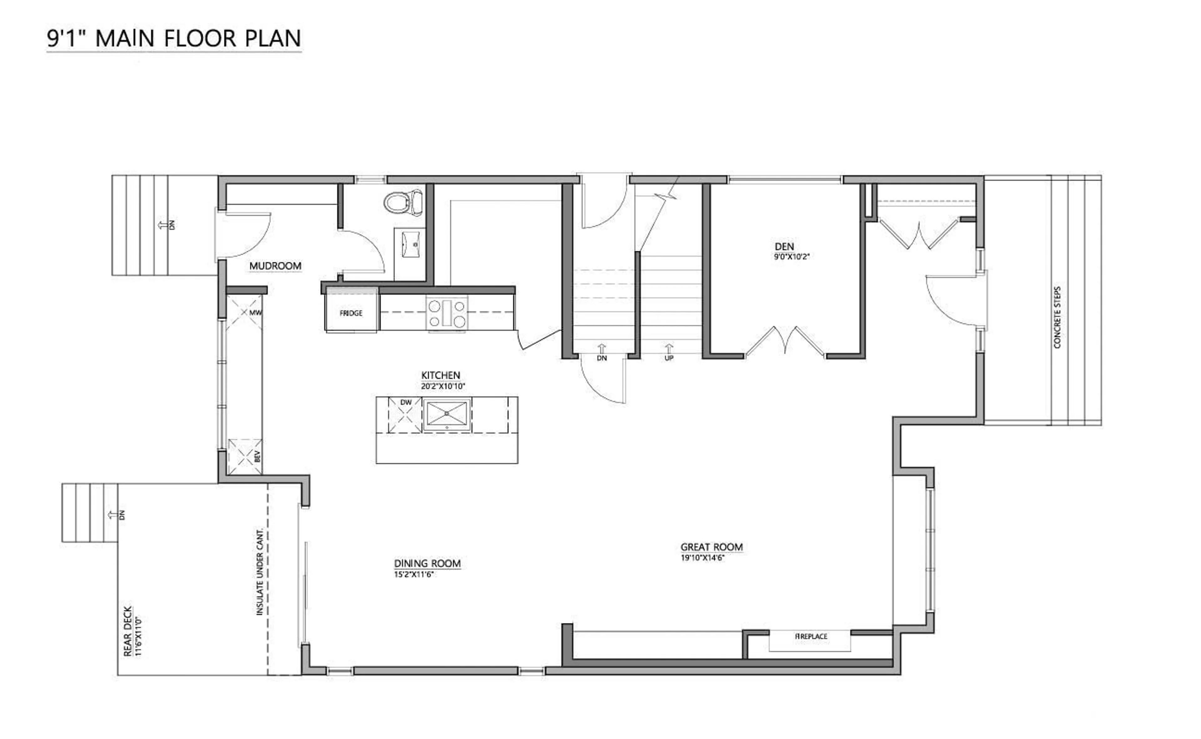 Floor plan for 9350 73 AV NW, Edmonton Alberta T6E1A7