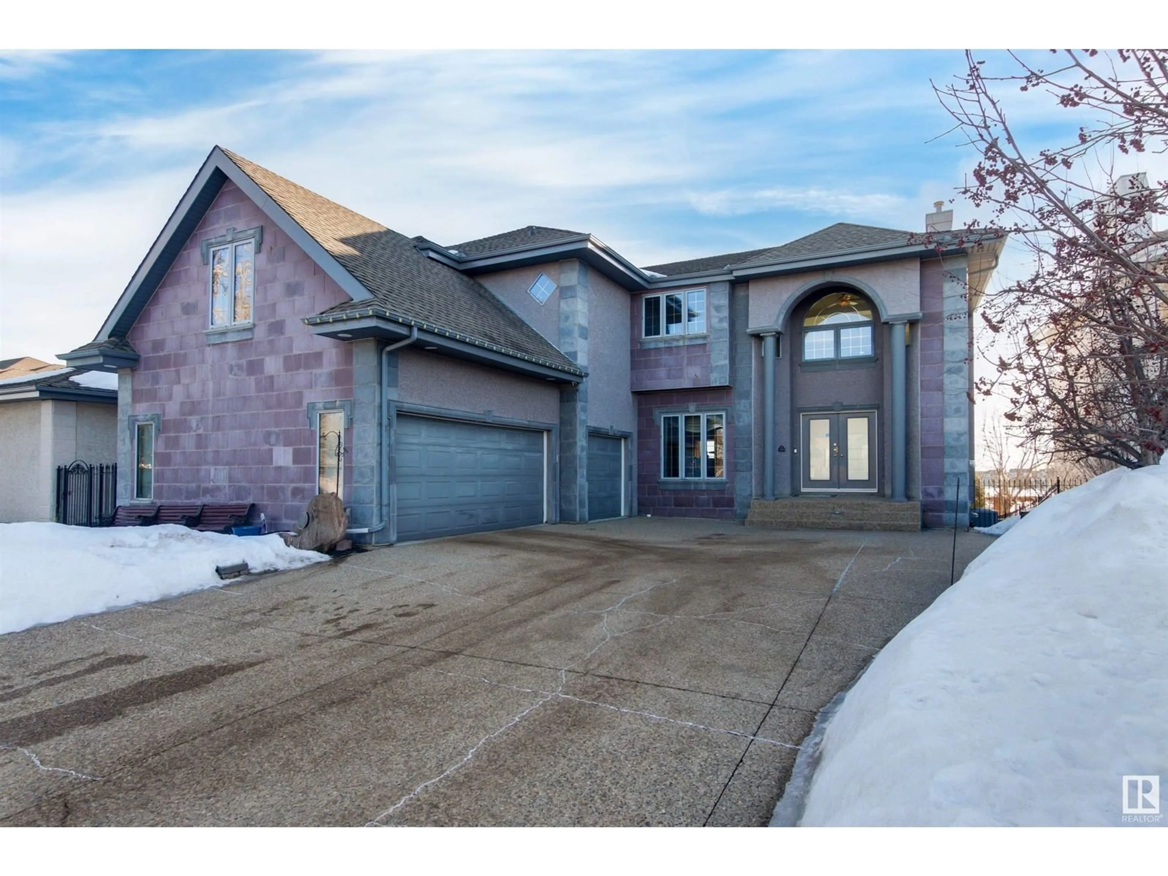 Home with brick exterior material, street for 1061 TORY RD NW, Edmonton Alberta T6R3A5