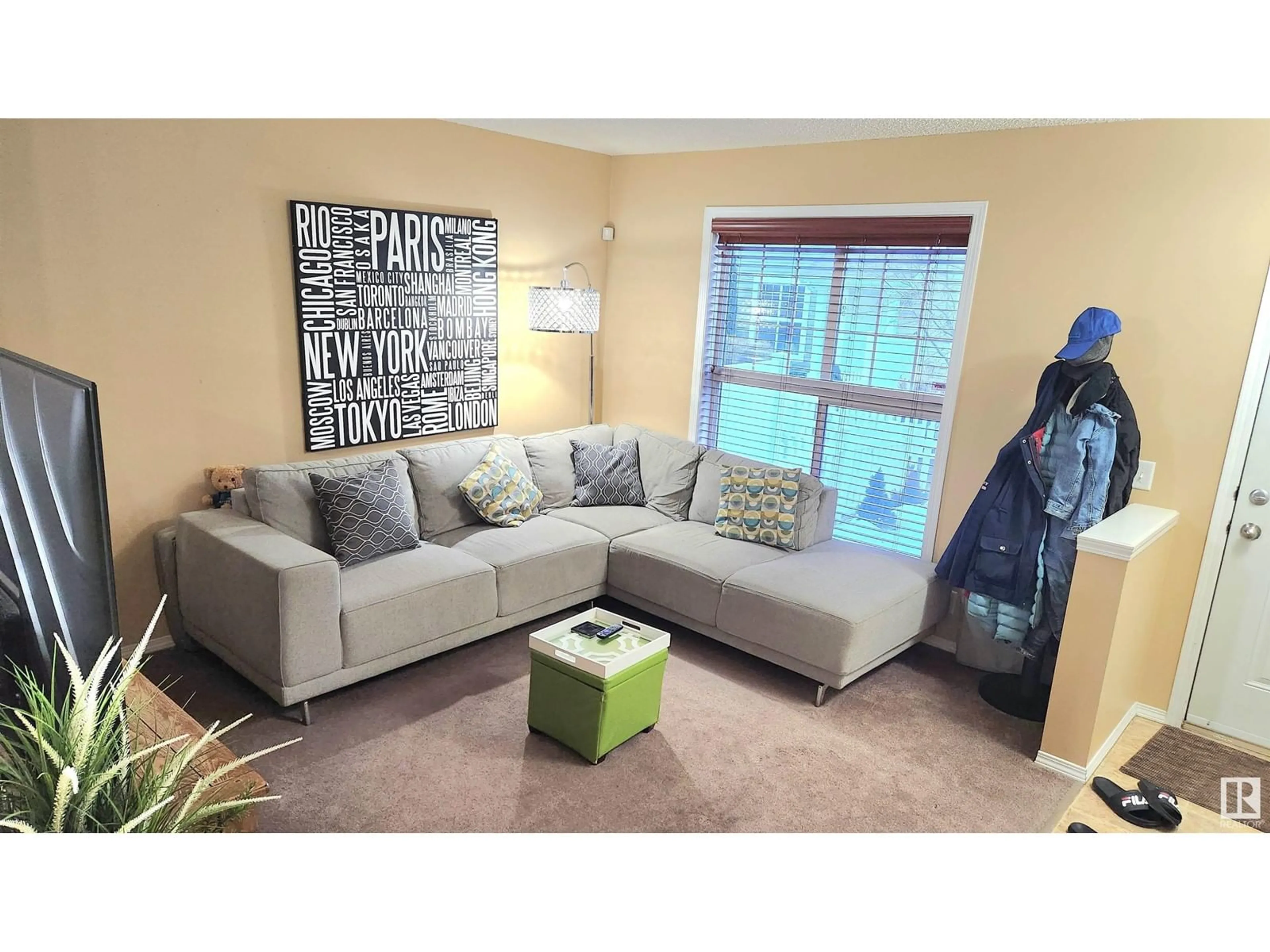 Living room with furniture, unknown for #178 5604 199 ST NW, Edmonton Alberta T6M2Z9