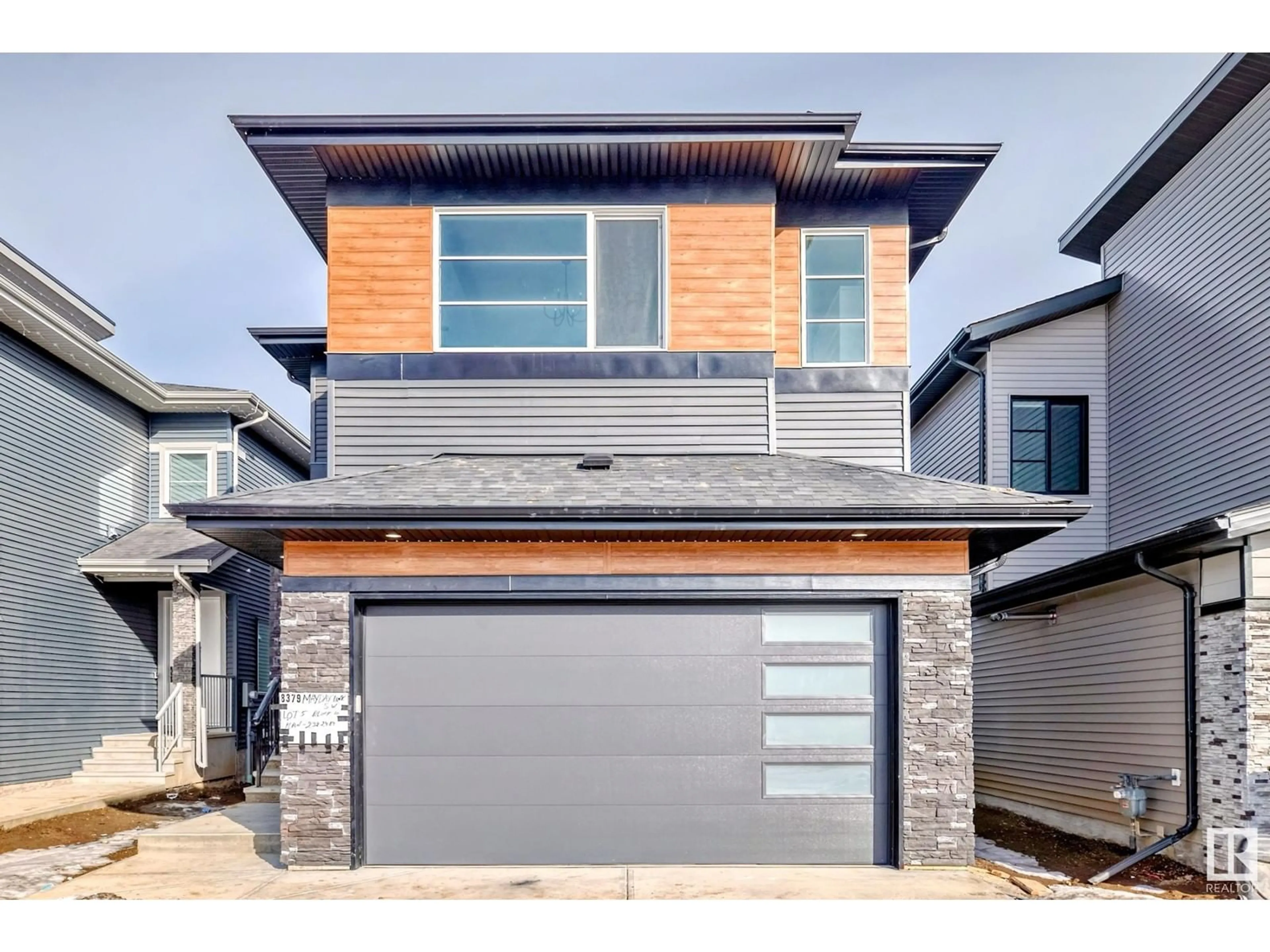 Home with brick exterior material, street for 8379 MAYDAY LINK LI SW, Edmonton Alberta T6X3E6