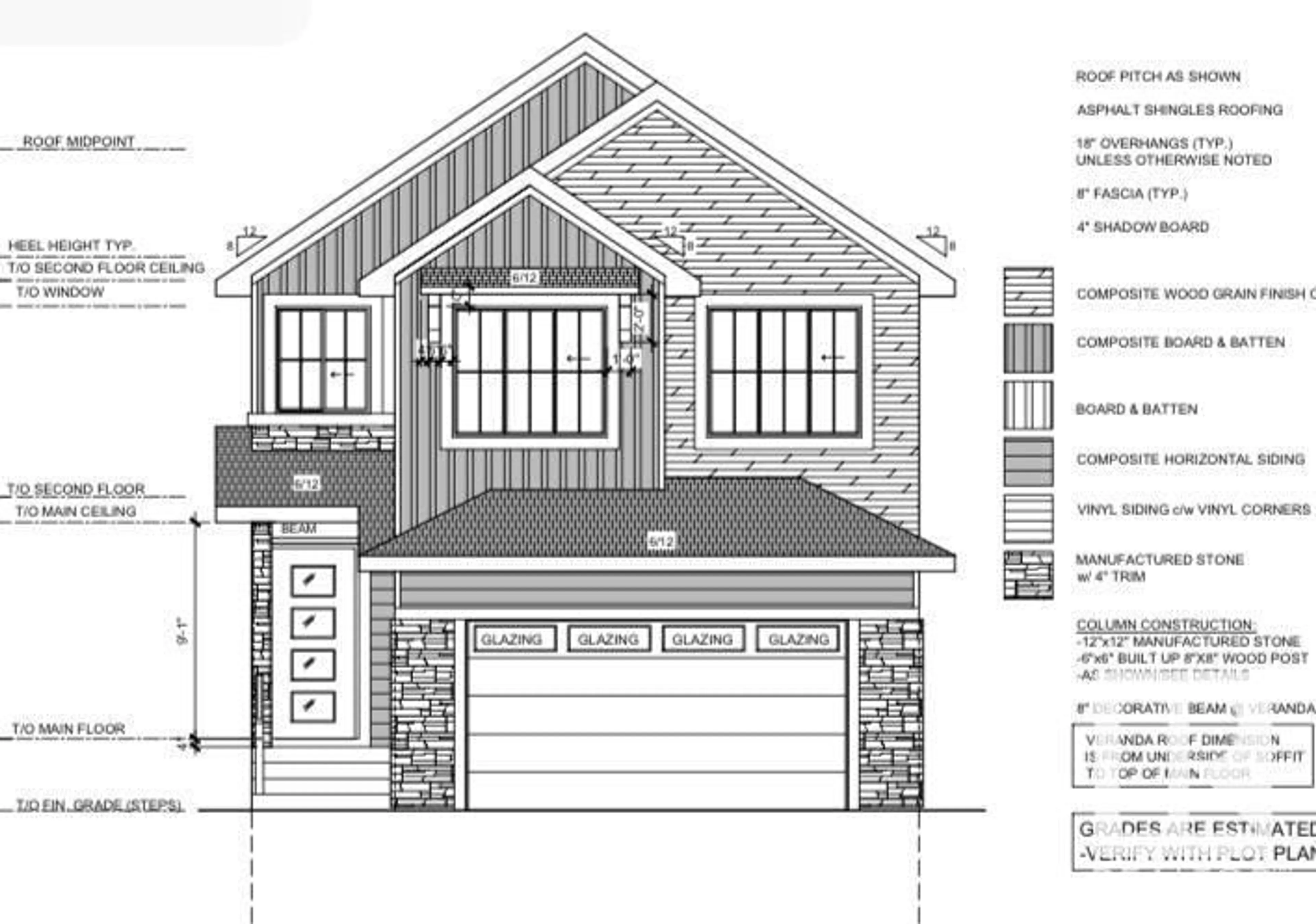 Floor plan for 267 165 AV NE, Edmonton Alberta T5Y4J1