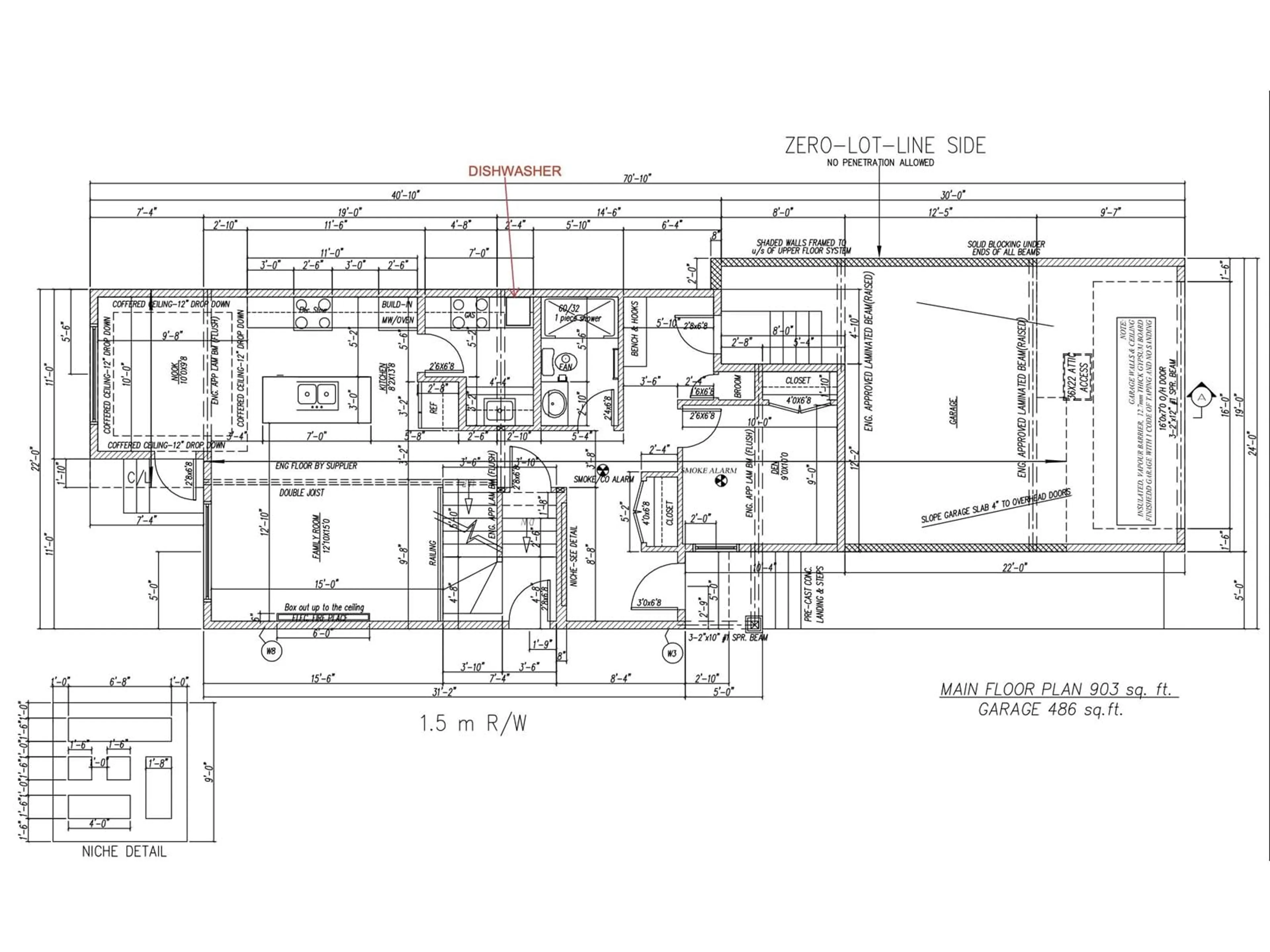 Floor plan for 2129 209A ST NW, Edmonton Alberta T6M3C7