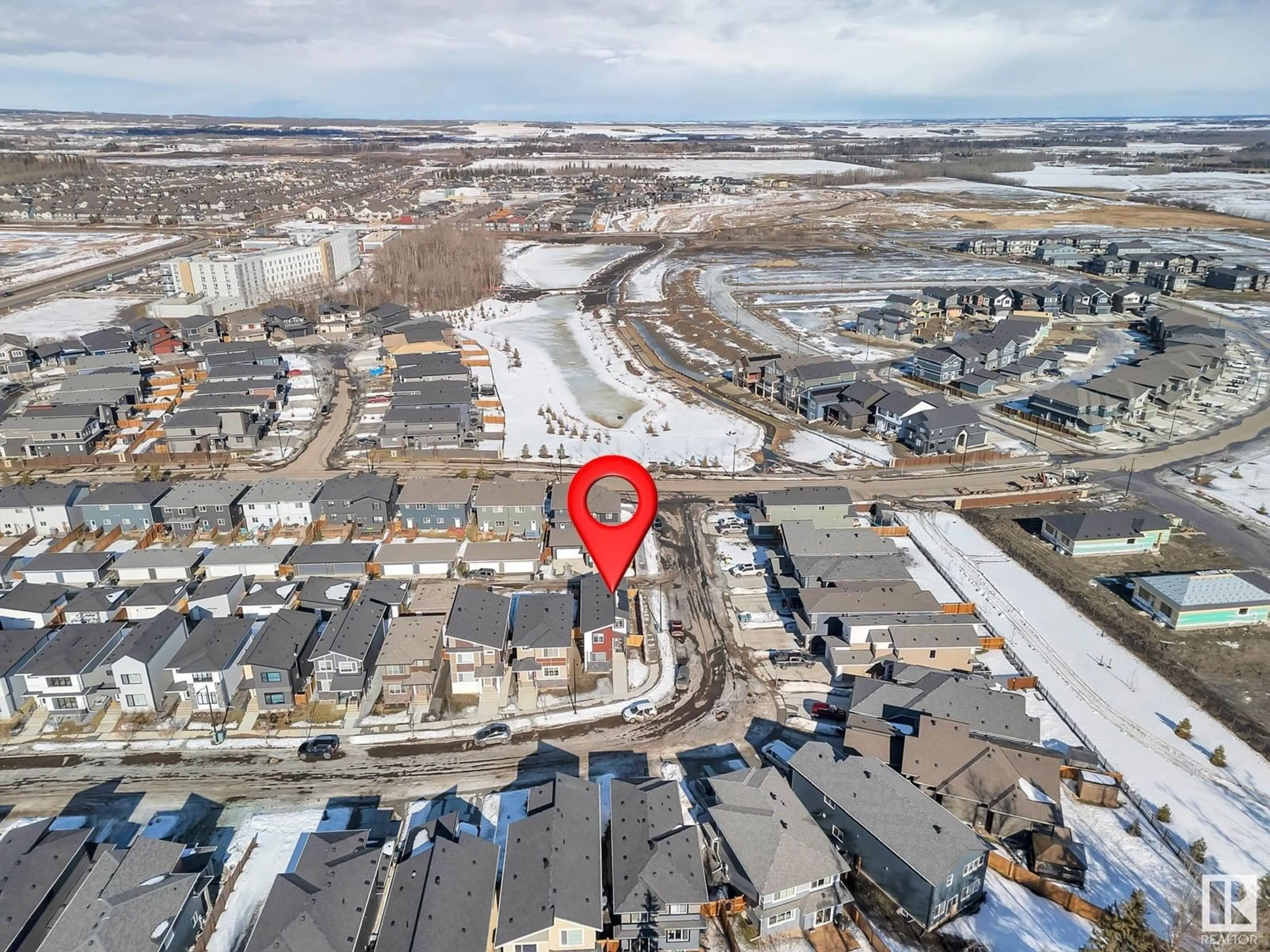 A pic from outside/outdoor area/front of a property/back of a property/a pic from drone, street for 54 BRUNSWYCK CR, Spruce Grove Alberta T7X0Z1