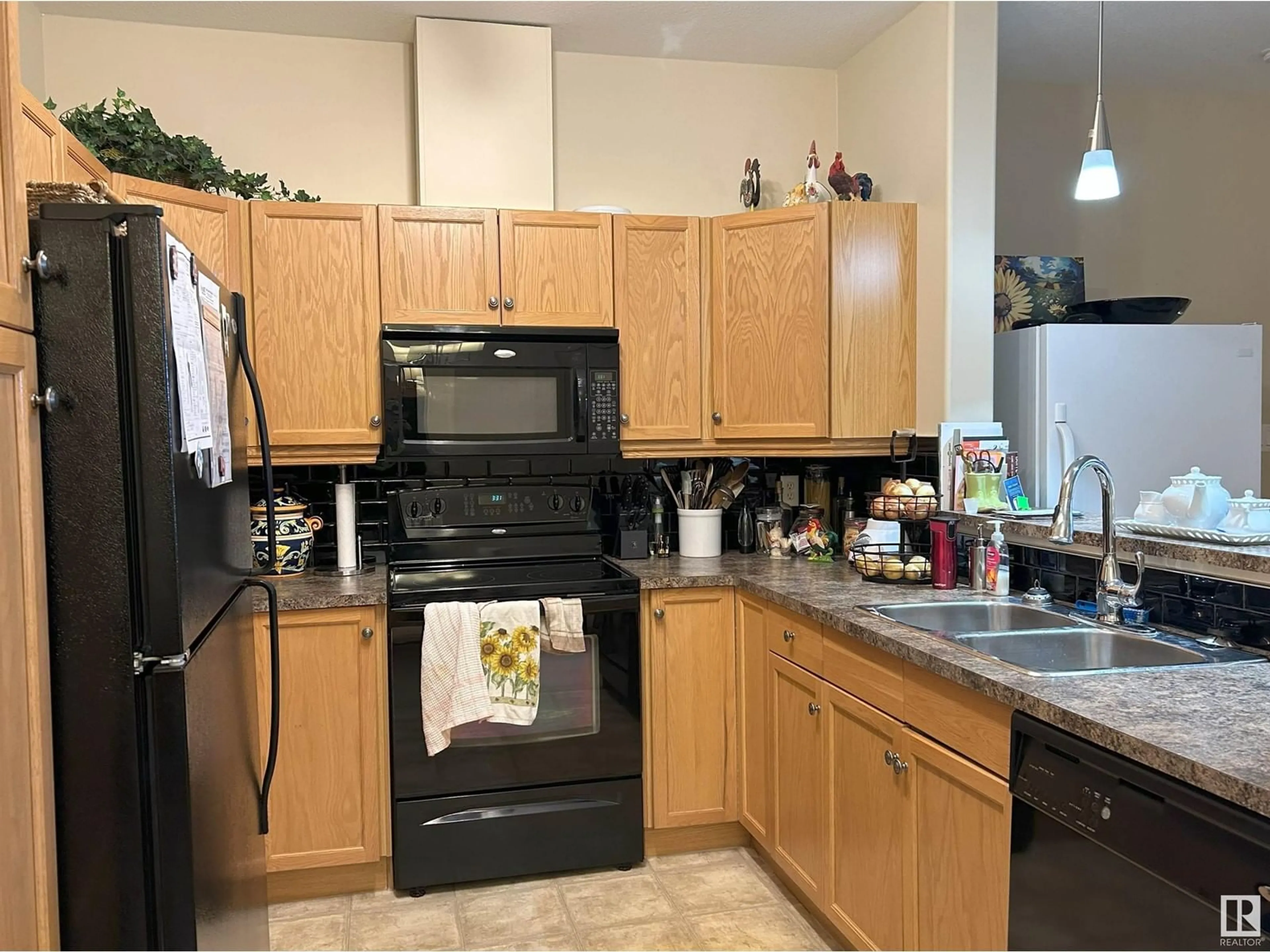 Standard kitchen, unknown for #125 2503 HANNA CR NW, Edmonton Alberta T6R0H1