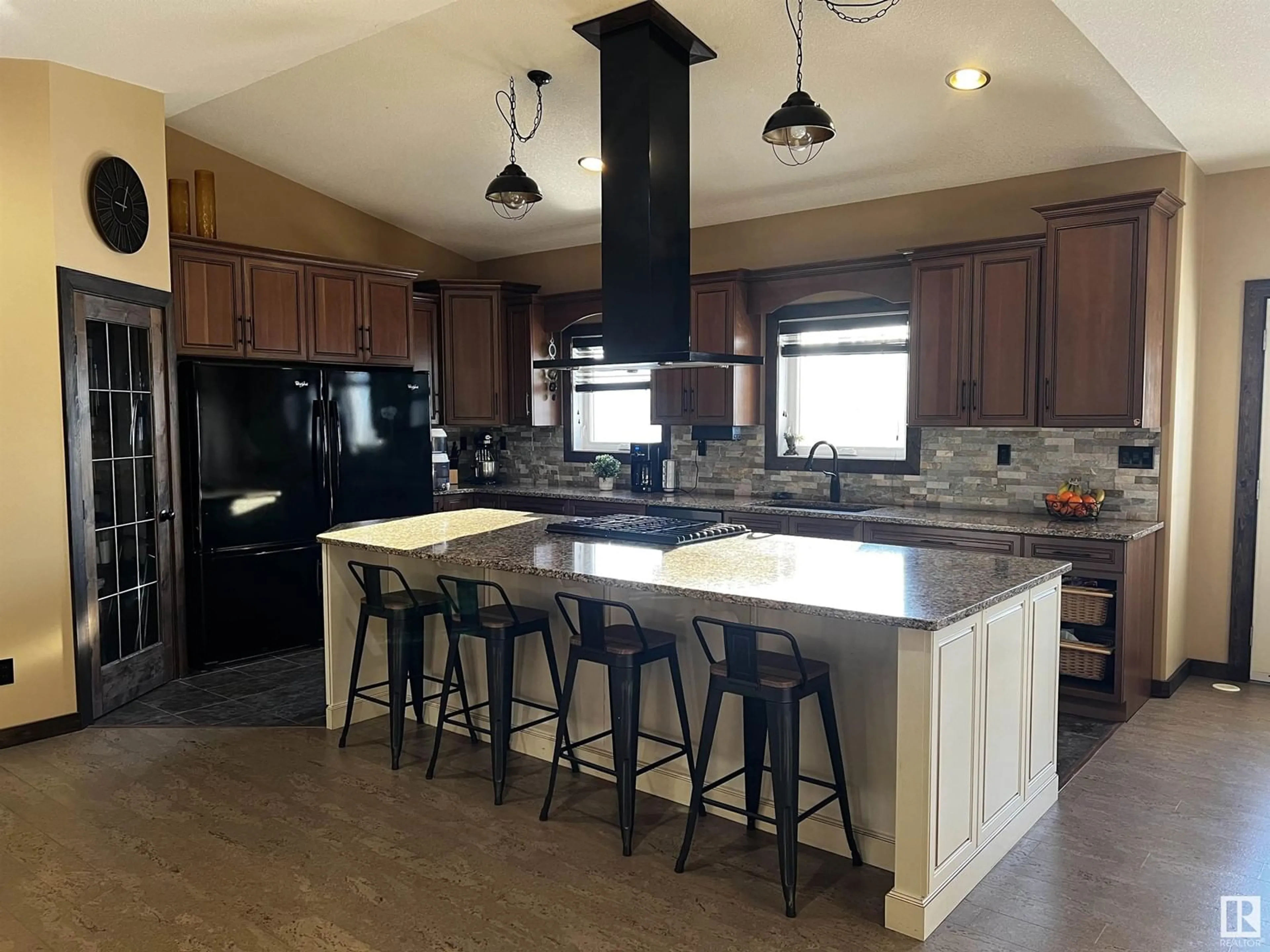 Open concept kitchen, unknown for 68051 Highway 881, Rural Lac La Biche County Alberta T0A2C0