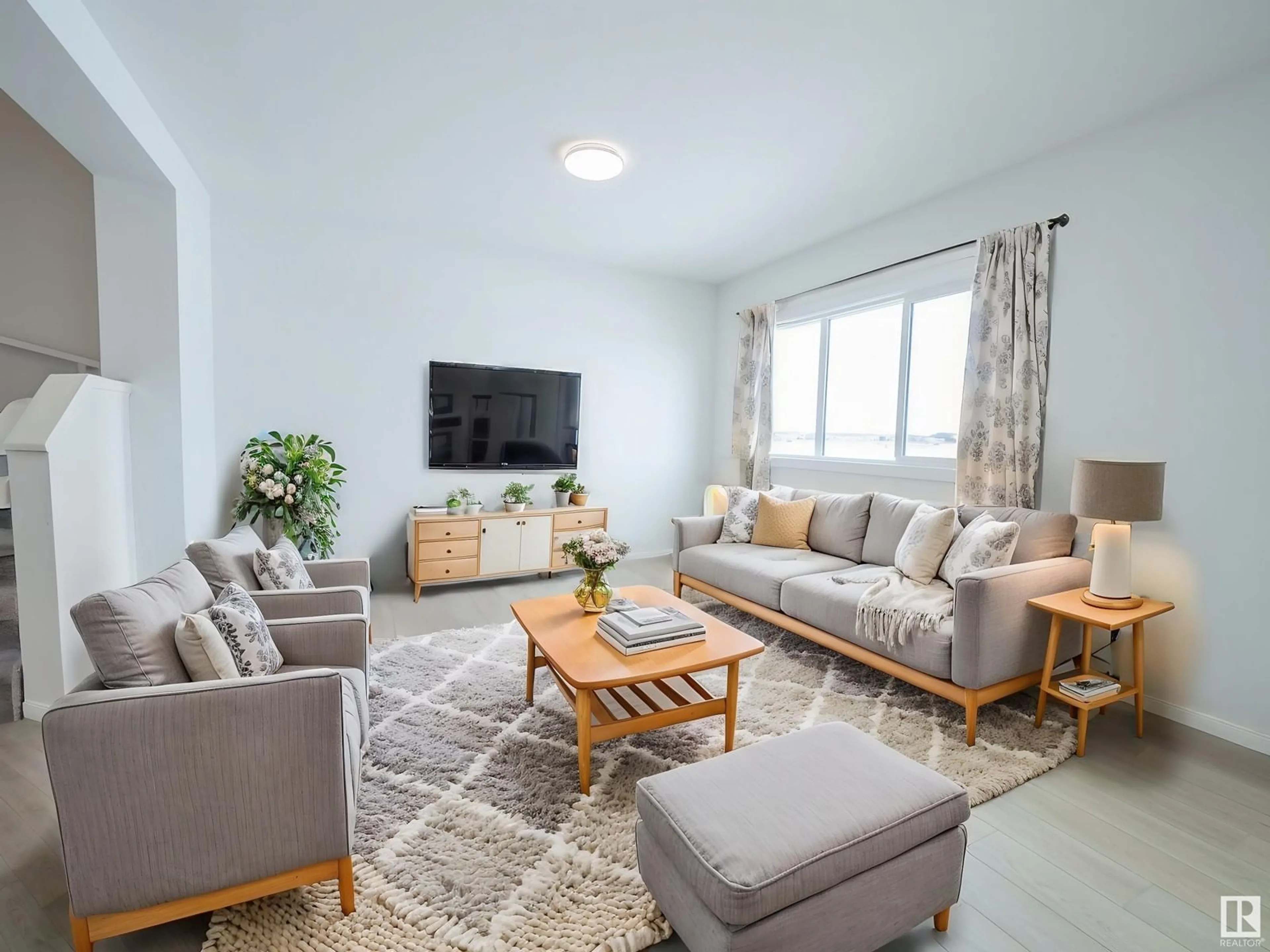 Living room with furniture, unknown for 17367 3 ST, Edmonton Alberta T5Y4G7