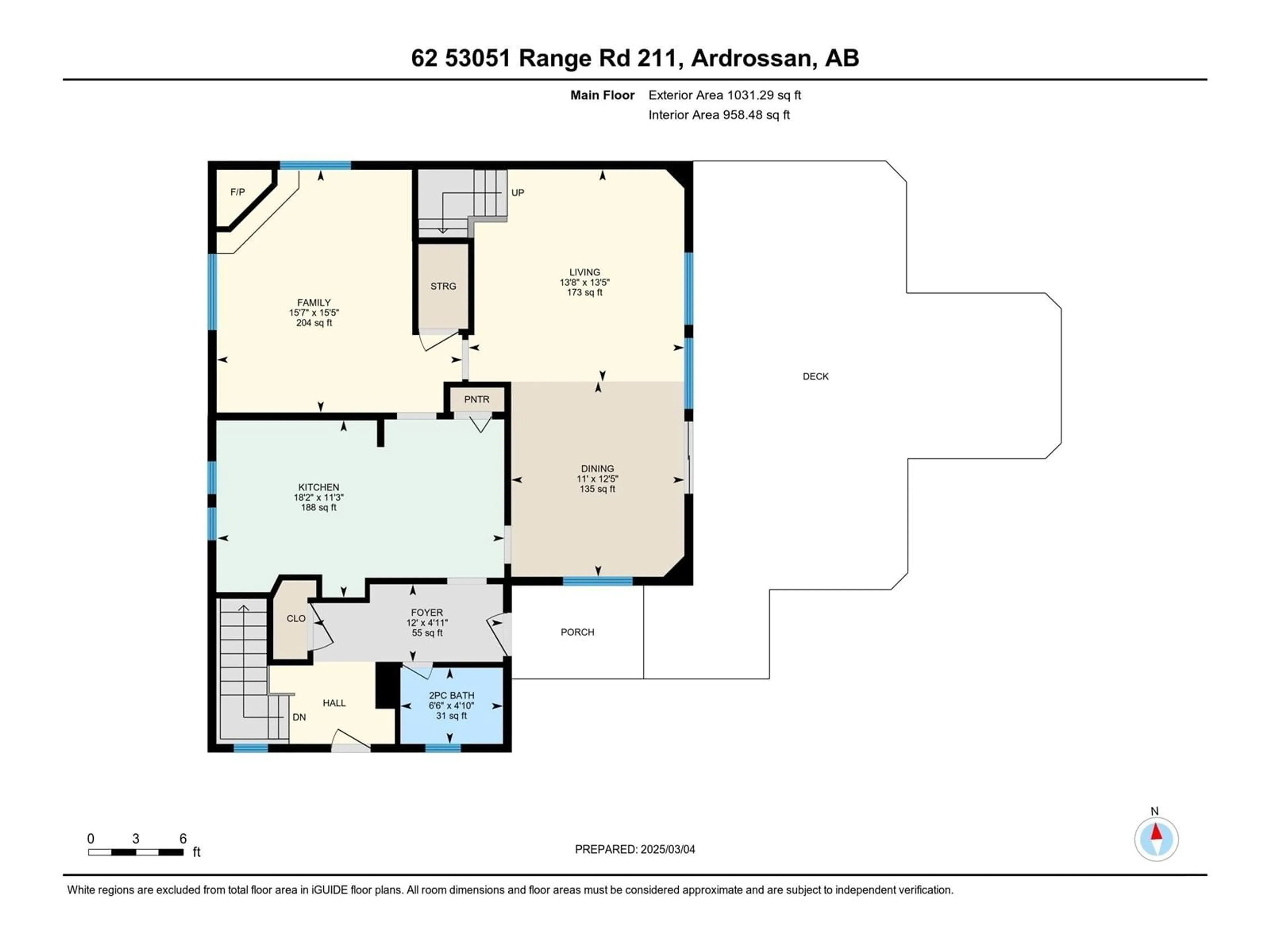 Floor plan for 62 53051 RGE ROAD 211, Rural Strathcona County Alberta T8G2C6