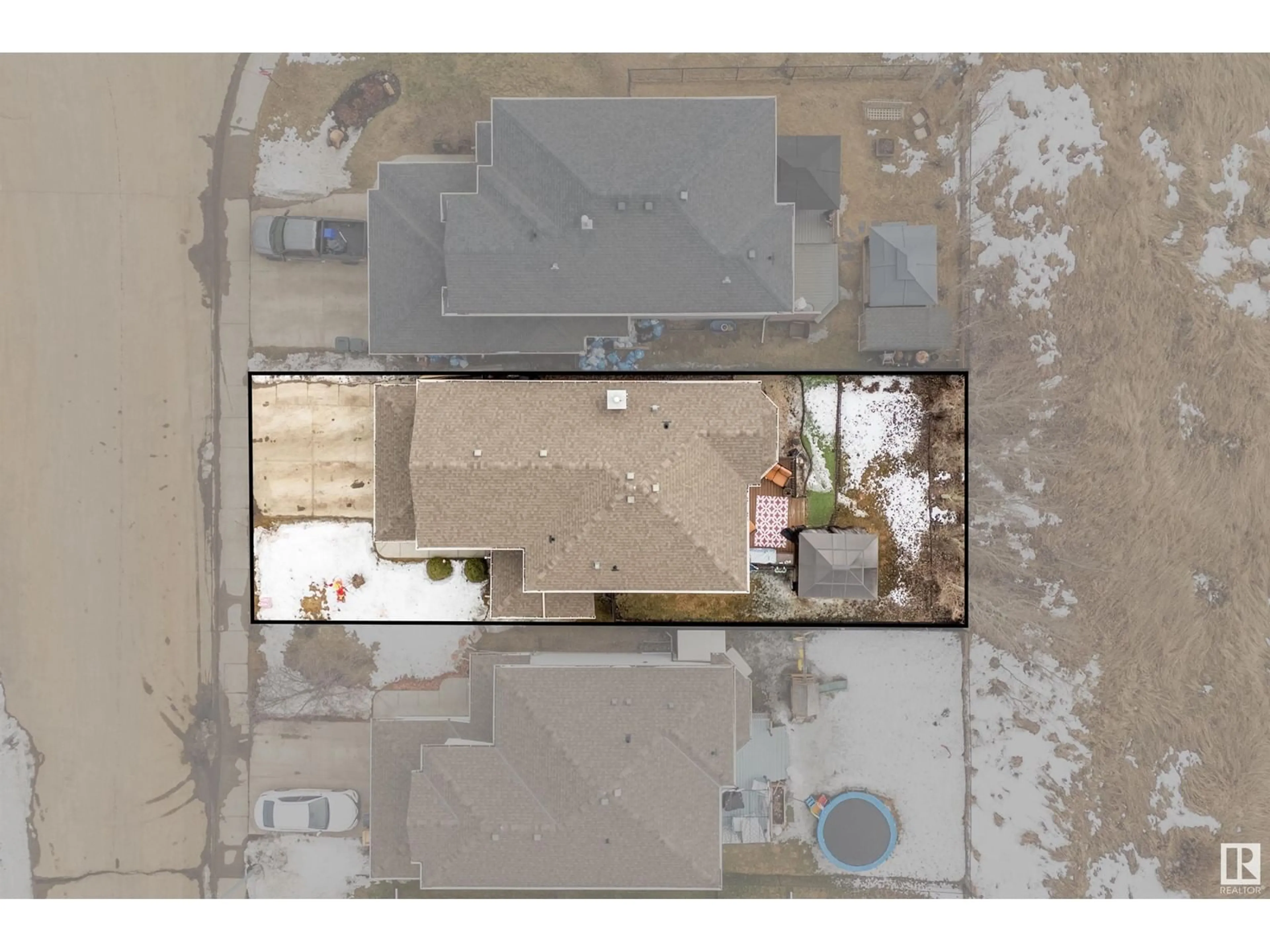 A pic from outside/outdoor area/front of a property/back of a property/a pic from drone, street for 91 GRAYRIDGE CR, Stony Plain Alberta T7Z0A1