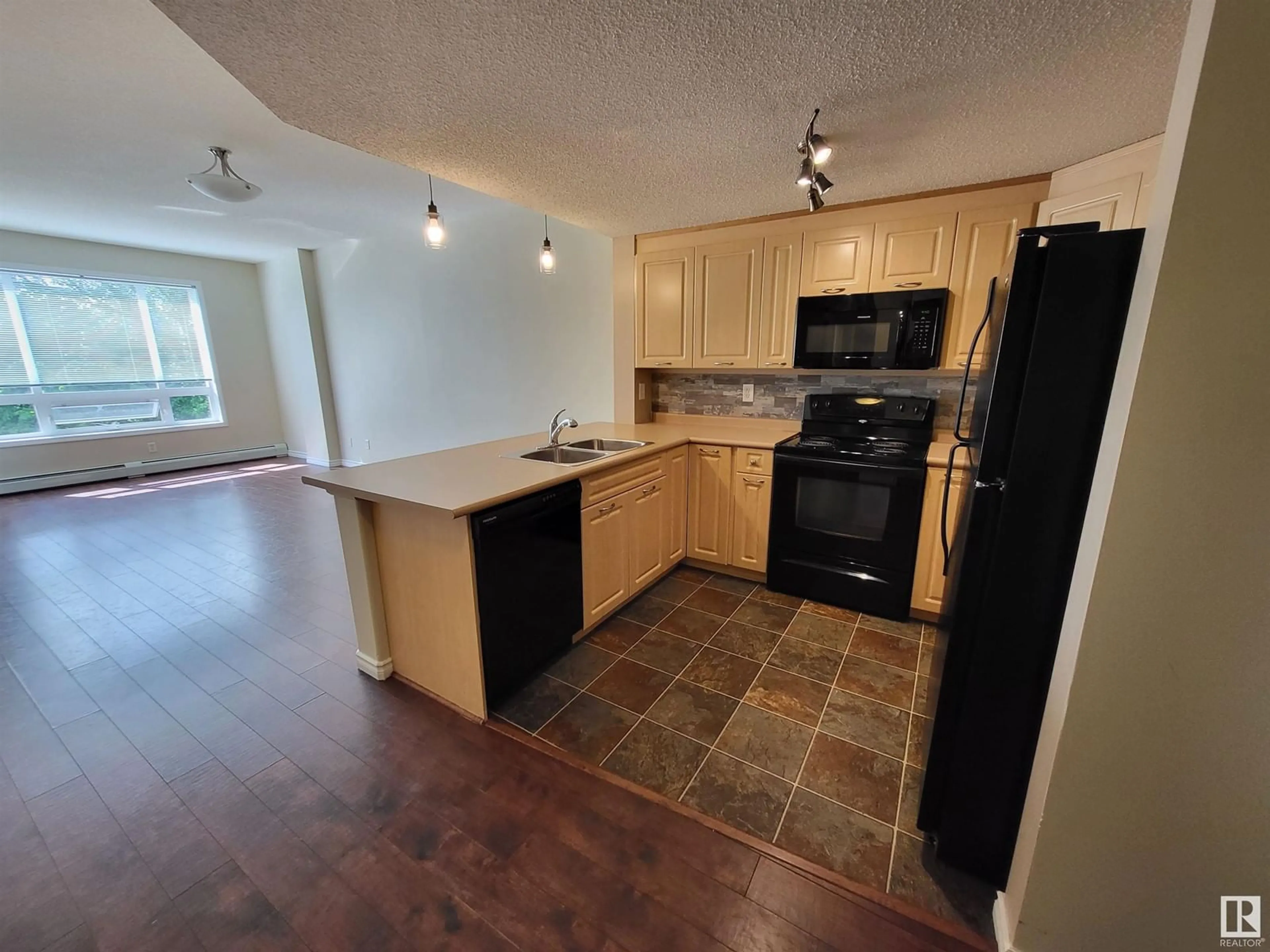 Standard kitchen, unknown for #324 - 6315 135 AV, Edmonton Alberta T5A0A8