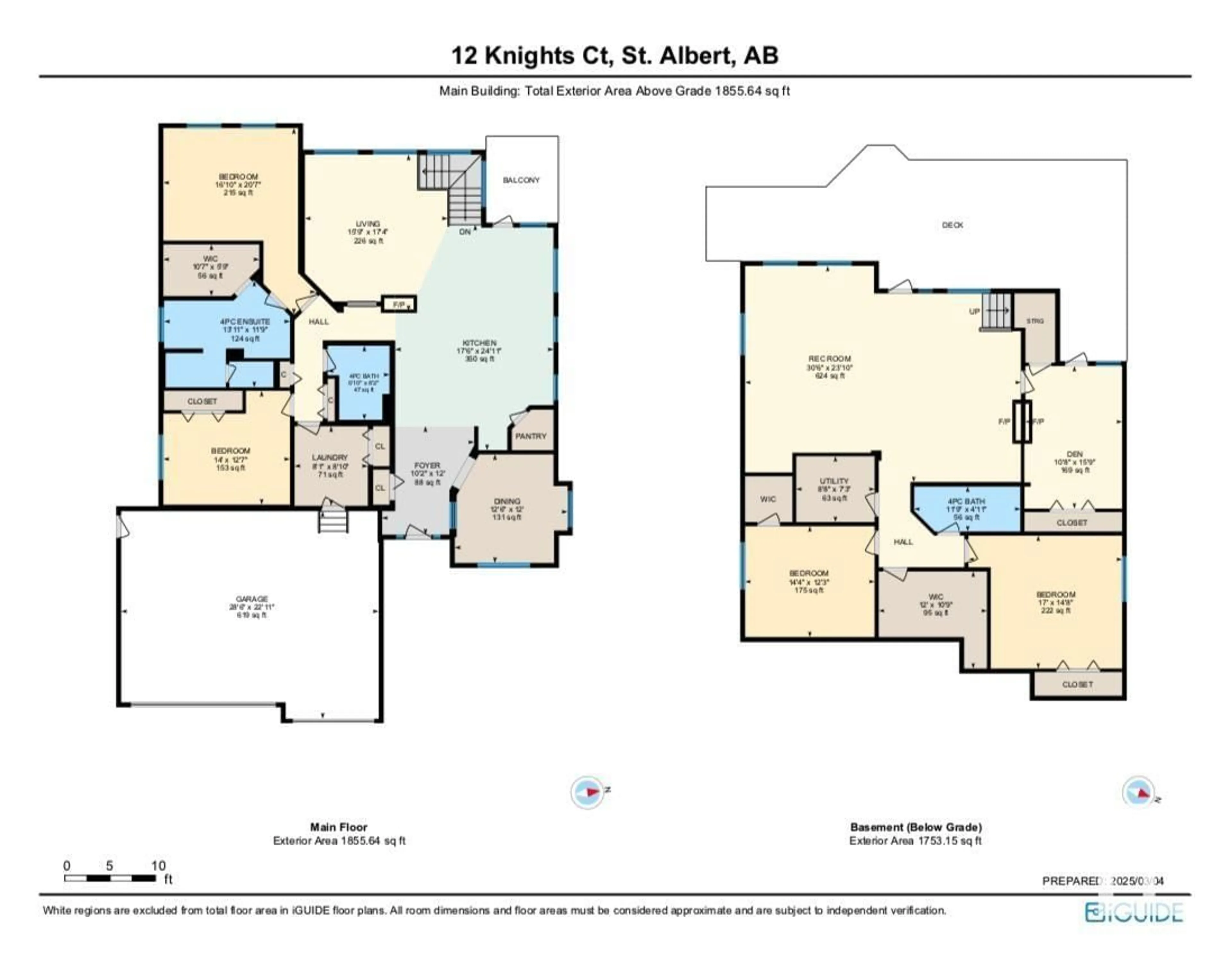 Floor plan for 12 KNIGHTS CO, St. Albert Alberta T8N6S8