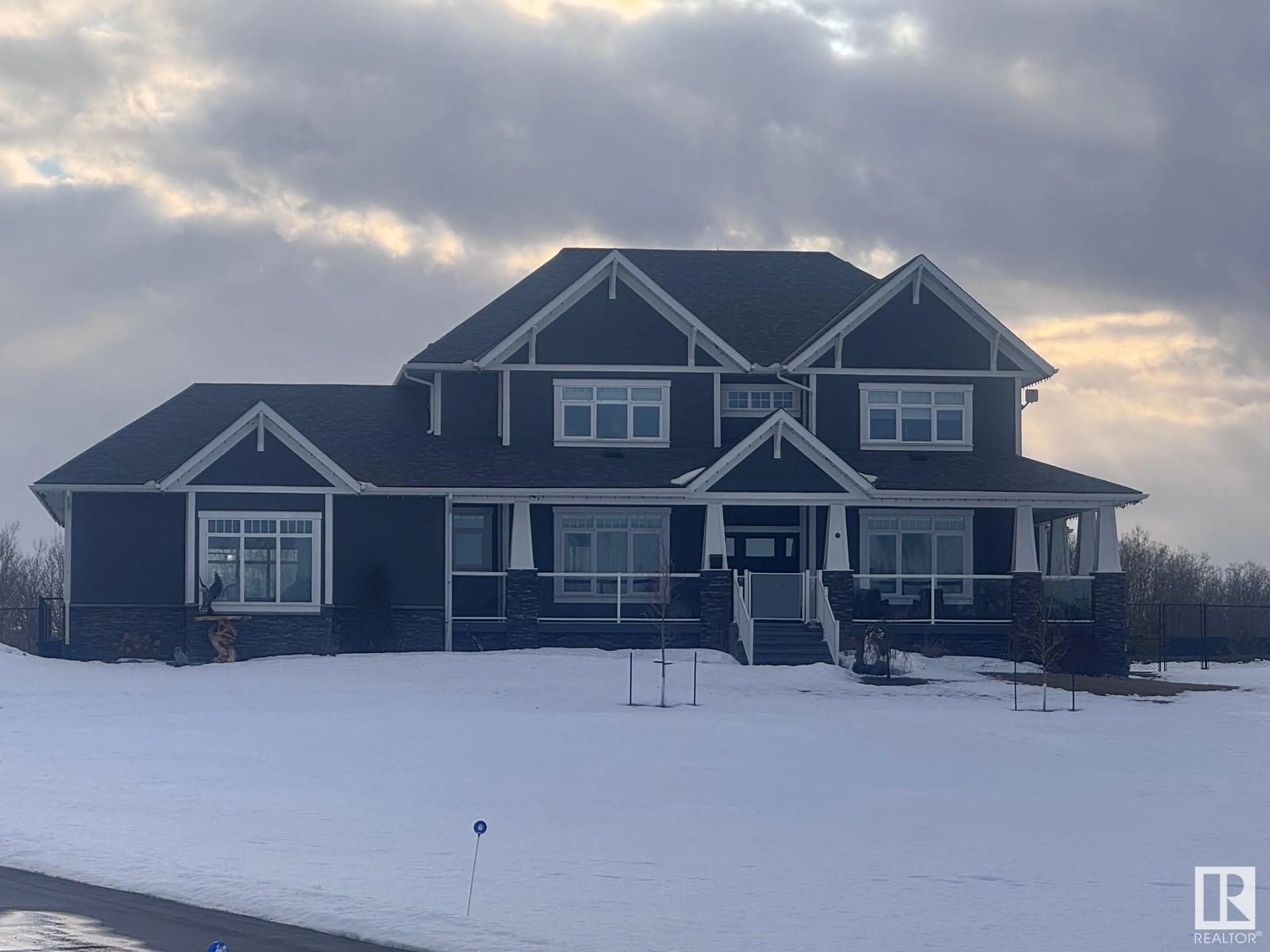 Home with vinyl exterior material, building for 1060 23551 TWP 505 RD NW, Rural Leduc County Alberta T4X0S2