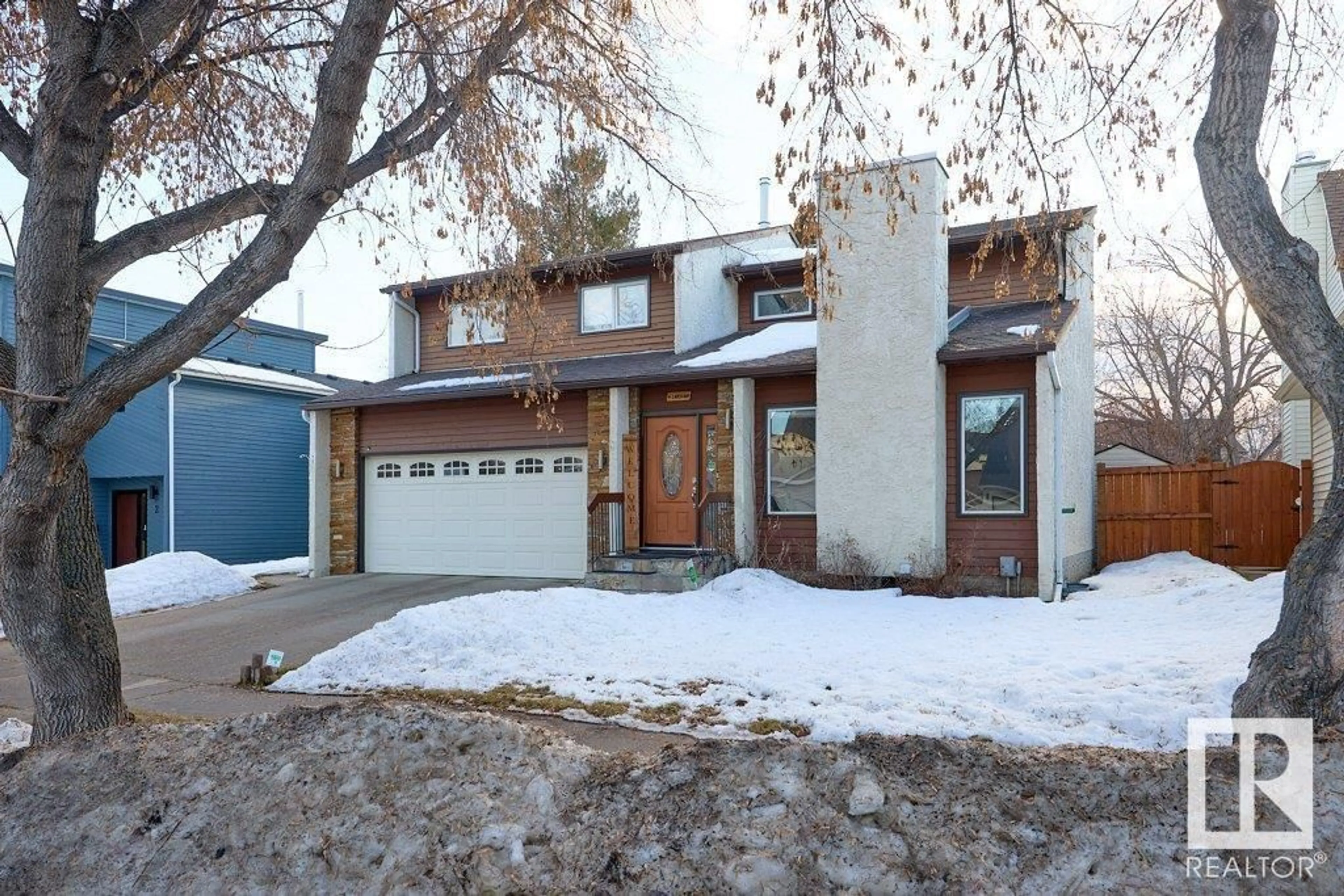 Home with brick exterior material, street for 4 Larch WY, St. Albert Alberta T8N4N1