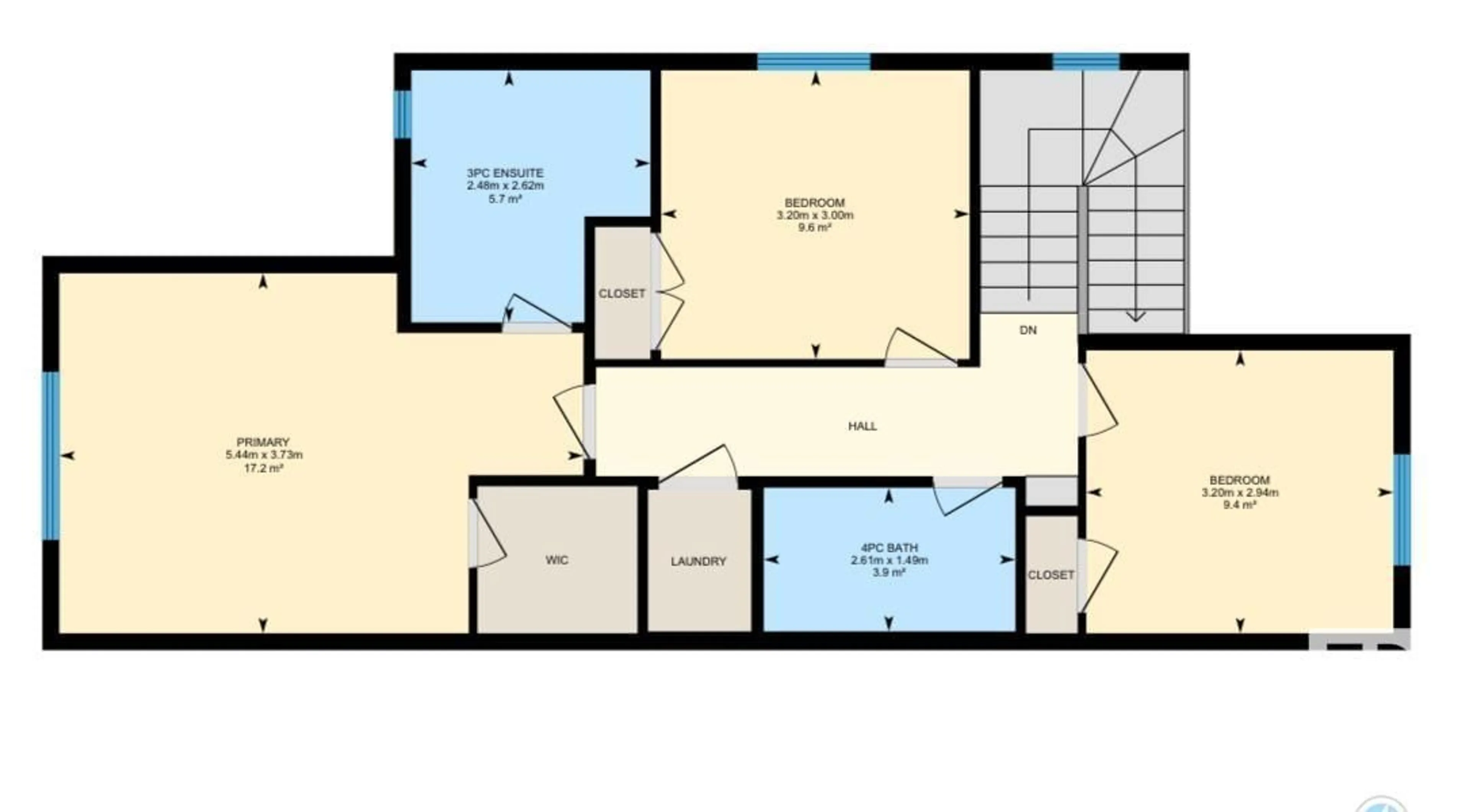 Floor plan for 621 GLENRIDDING RAVINE DR SW, Edmonton Alberta T6W4N9