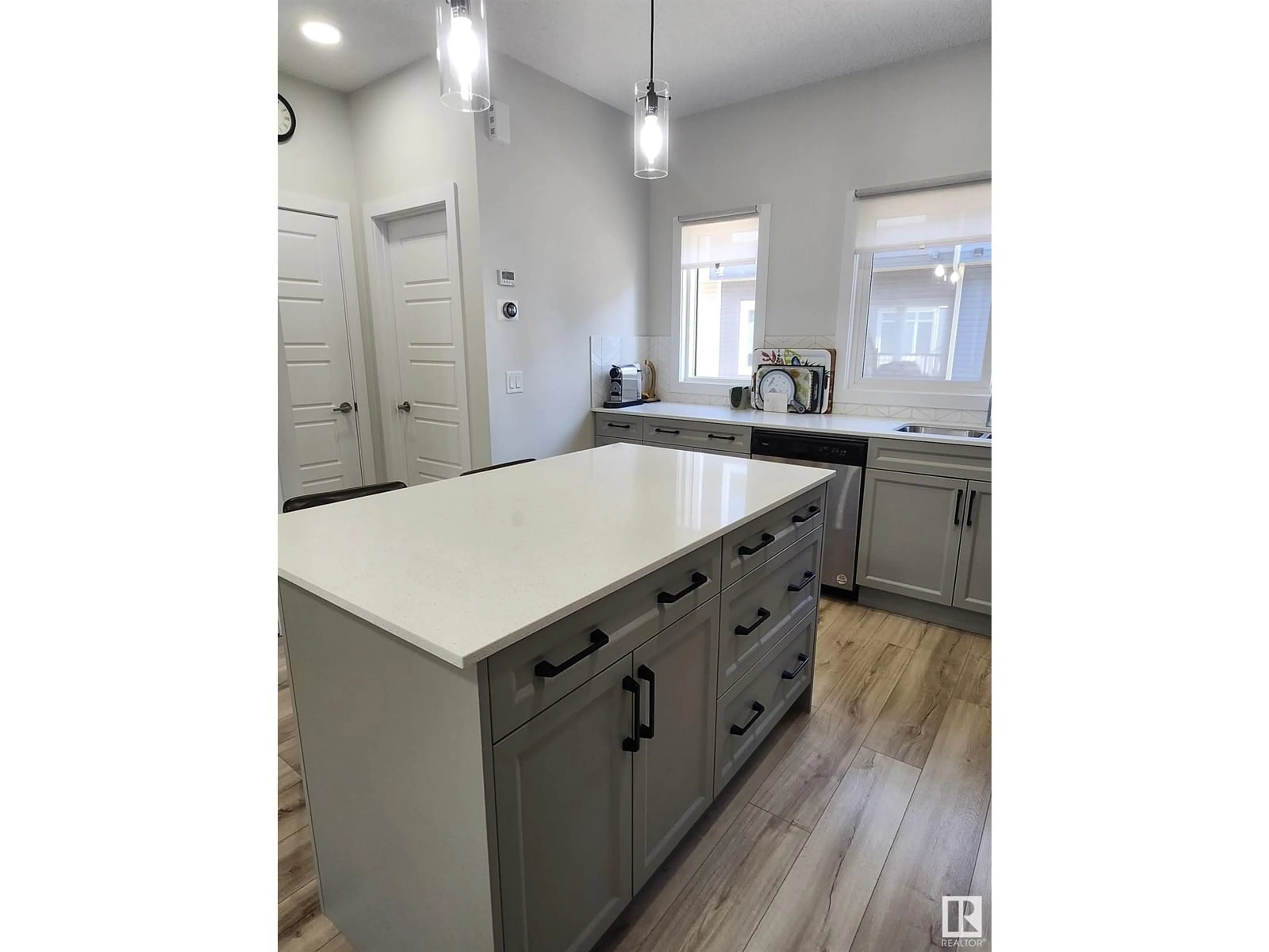 Open concept kitchen, unknown for #8 6214 CARTMELL CO SW, Edmonton Alberta T6W5A7