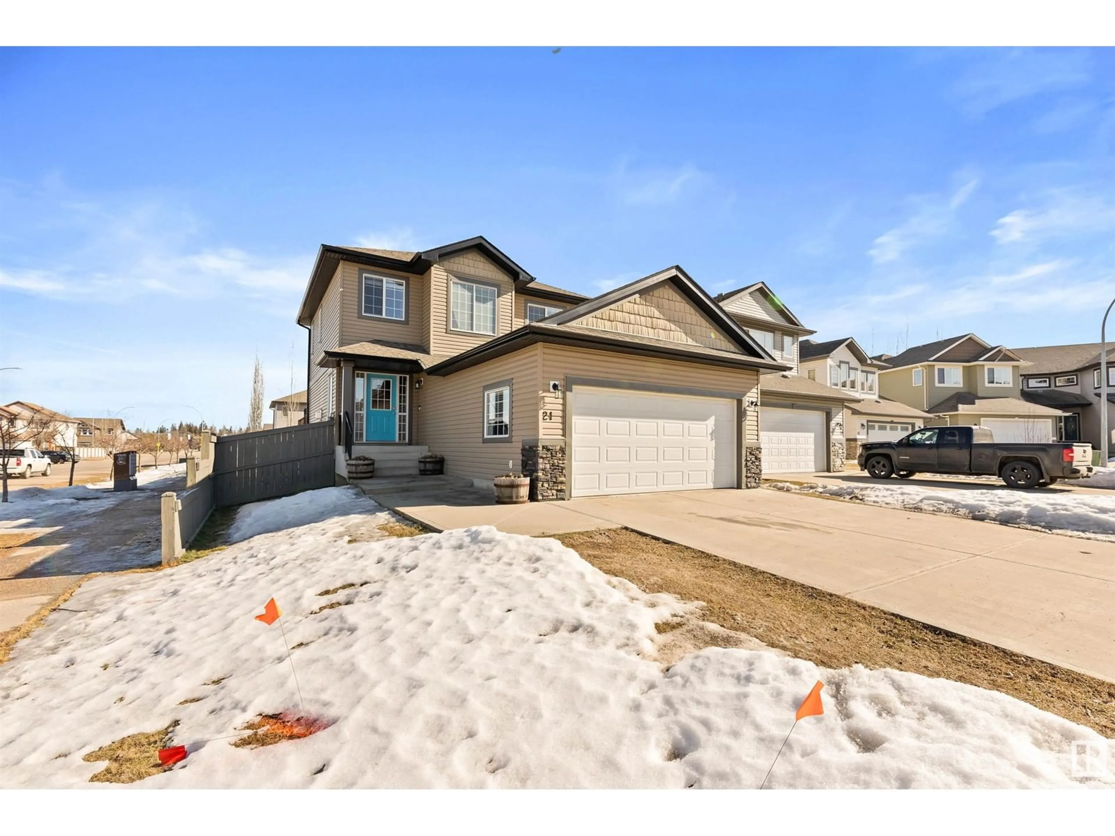 Home with brick exterior material, street for 21 HAZELDEAN PT, Spruce Grove Alberta T7X0H7