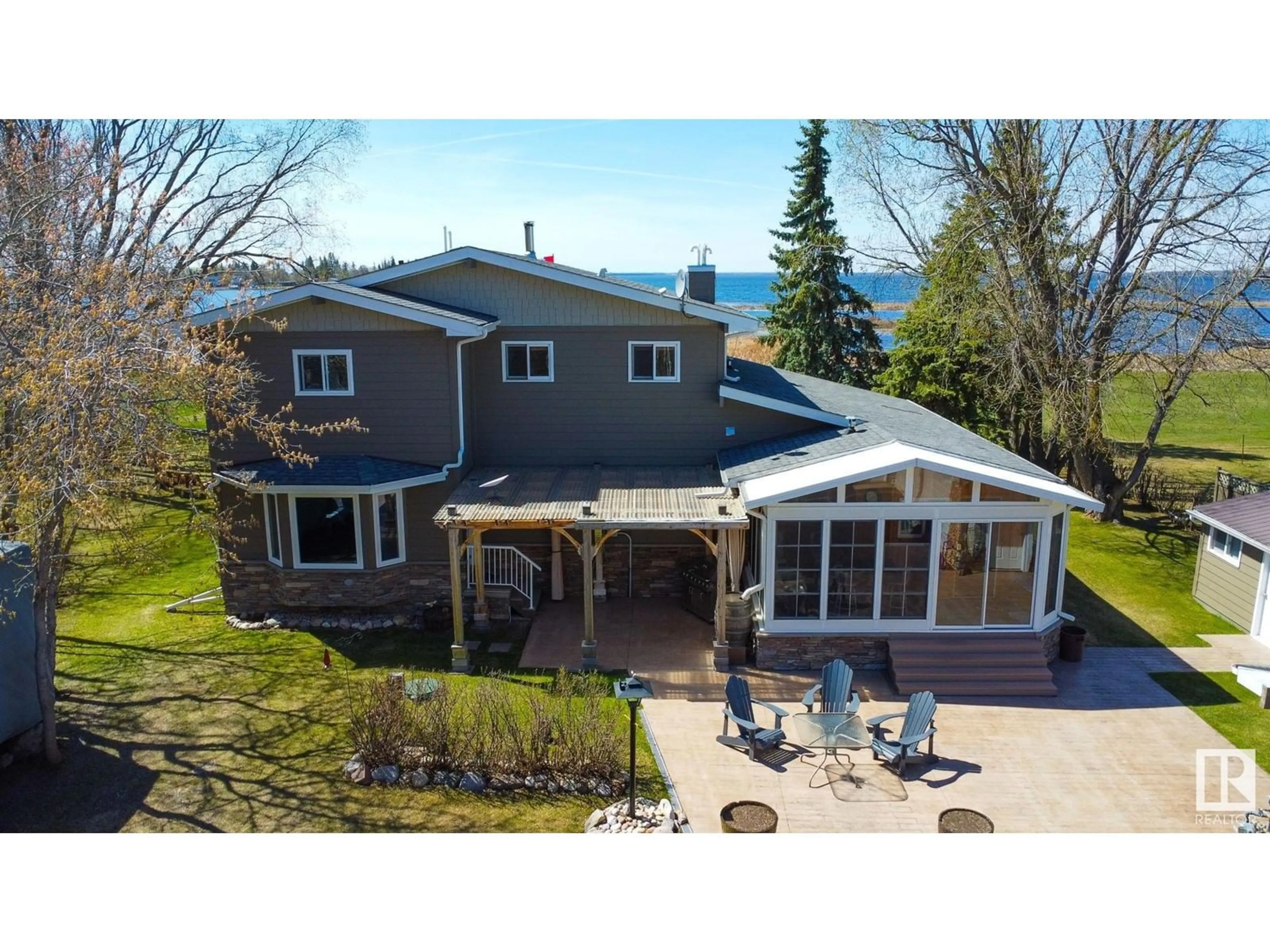 A pic from outside/outdoor area/front of a property/back of a property/a pic from drone, unknown for #4 - 54524 STE. ANNE TR, Rural Lac Ste. Anne County Alberta T0E0A0
