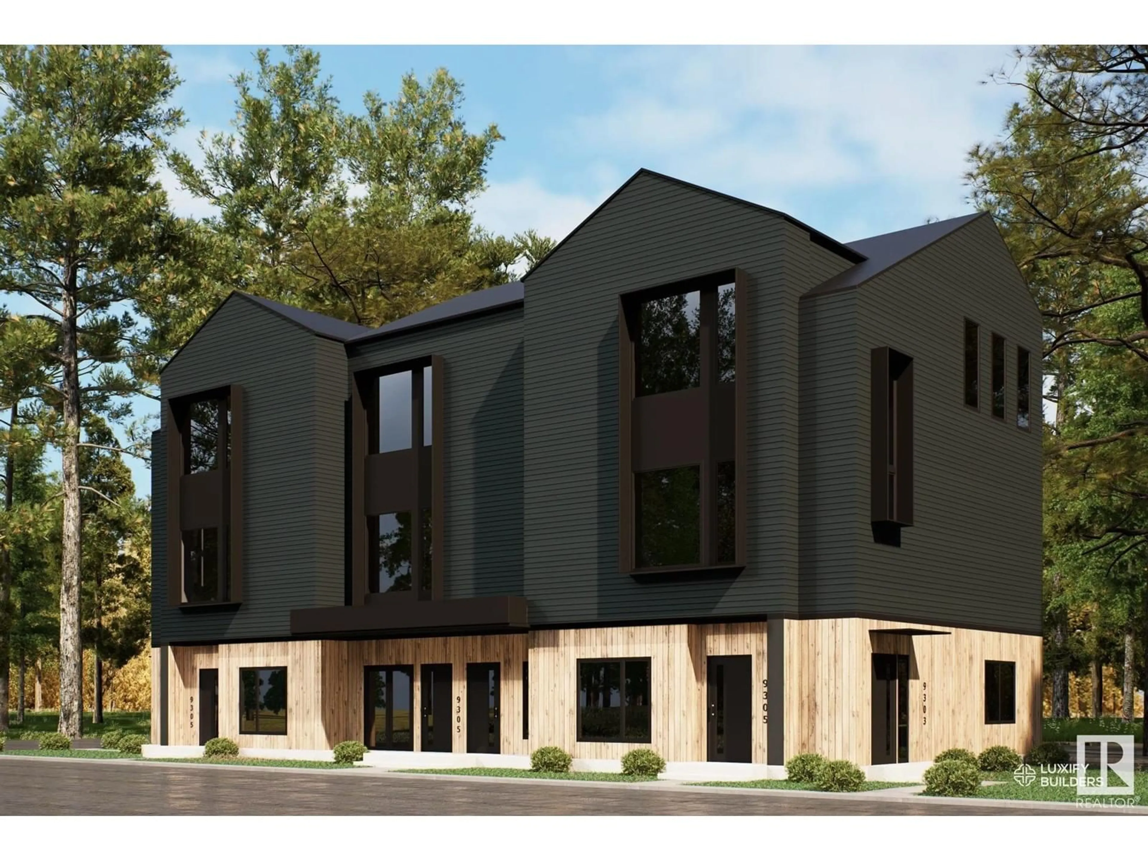 Home with brick exterior material, building for 9303/9305/9307 123 AVE, Edmonton Alberta T5G1K4