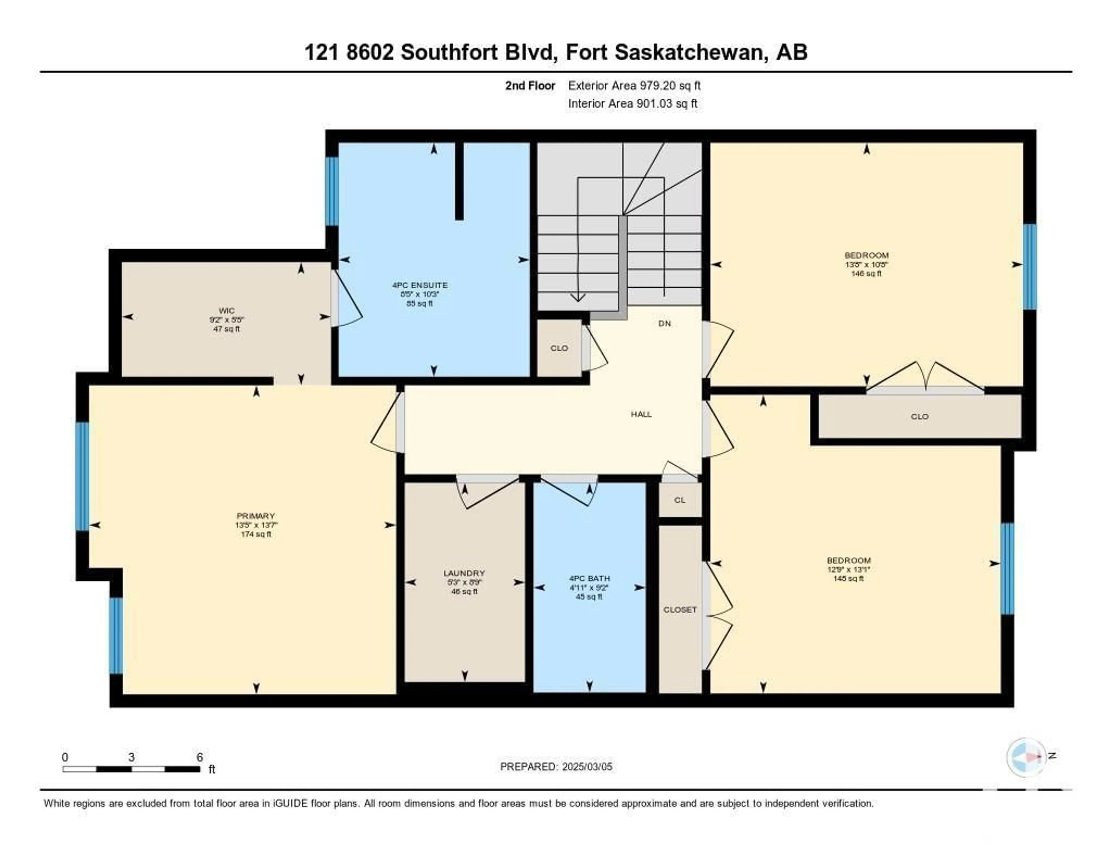 Floor plan for #121 8602 SOUTHFORT BV, Fort Saskatchewan Alberta T8L0J8