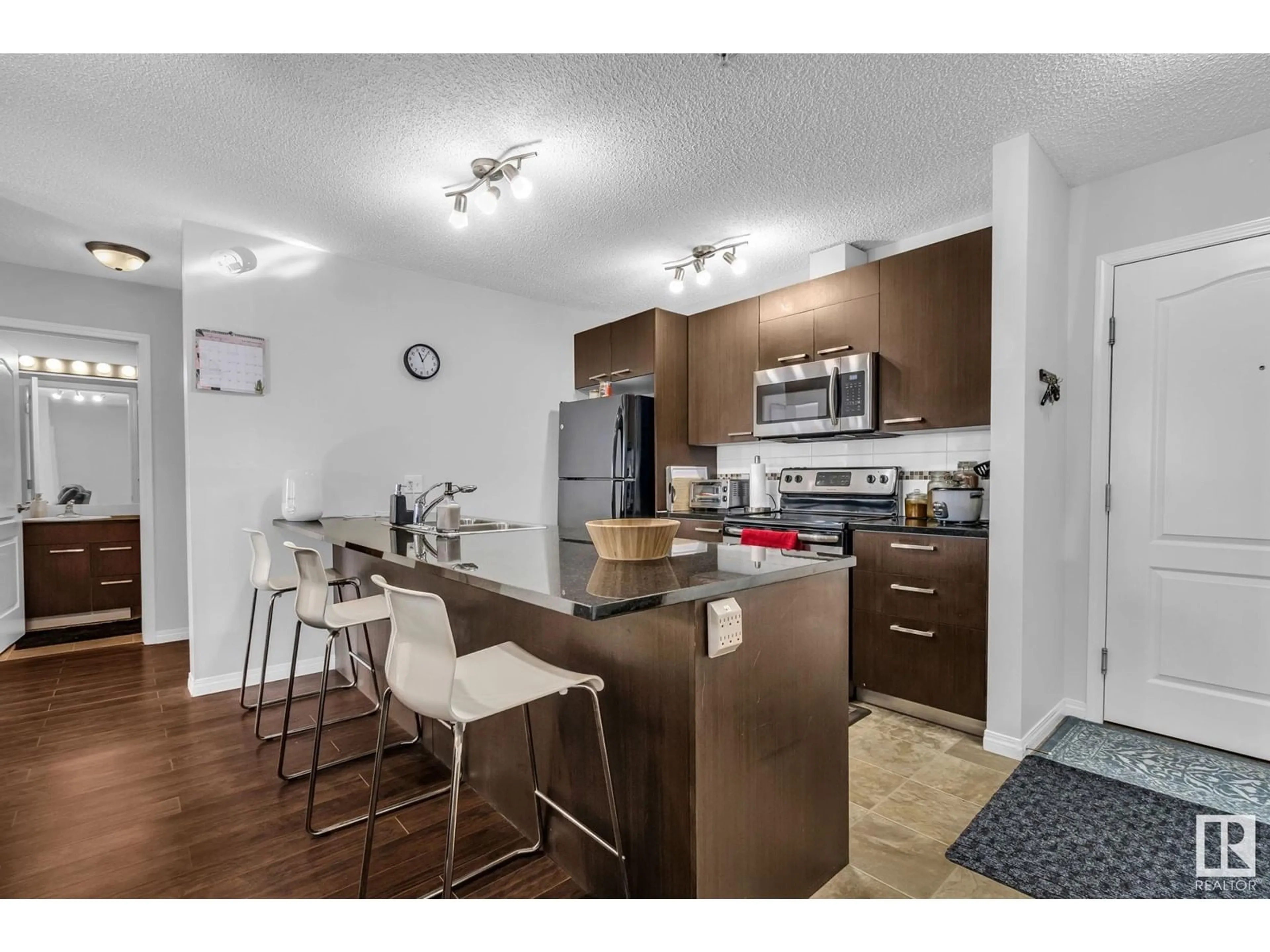 Open concept kitchen, unknown for #3120 9351 SIMPSON DR NW, Edmonton Alberta T6R0N4