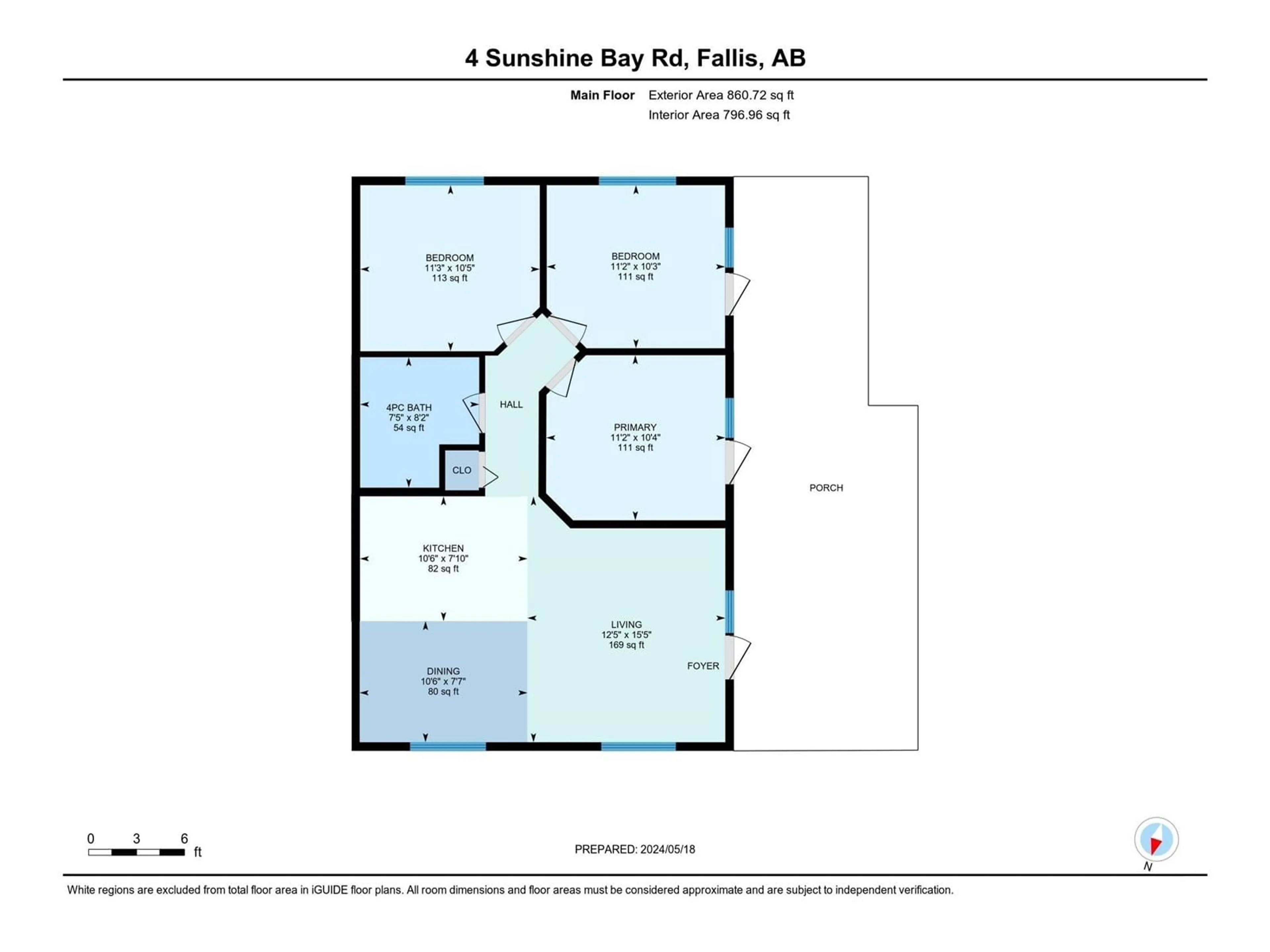 Floor plan for 4 & 6 SUNSHINE BAY RD, Rural Parkland County Alberta T0E0V0