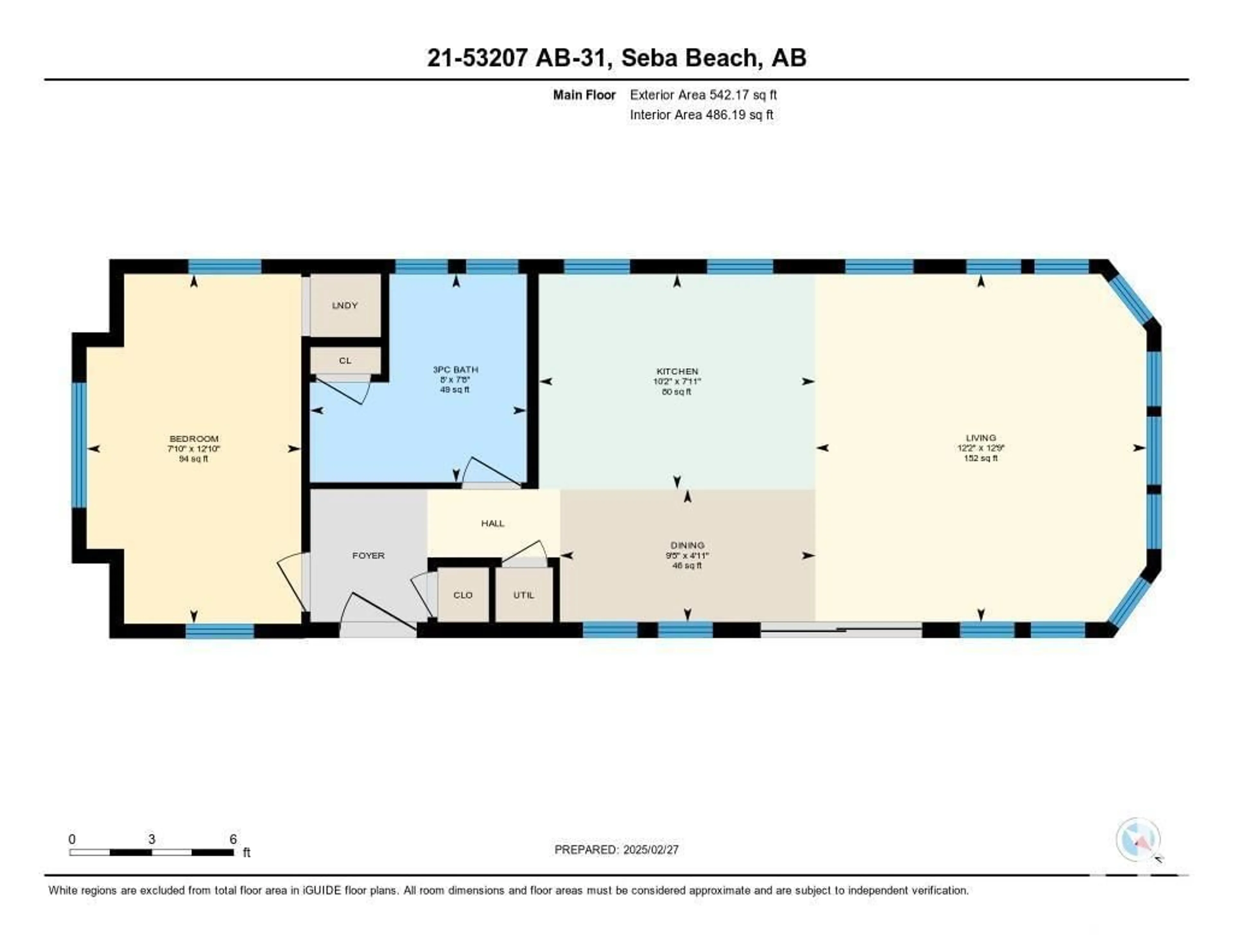 Floor plan for 21 - 53207 HGHWAY 31, Rural Parkland County Alberta T0E2B0