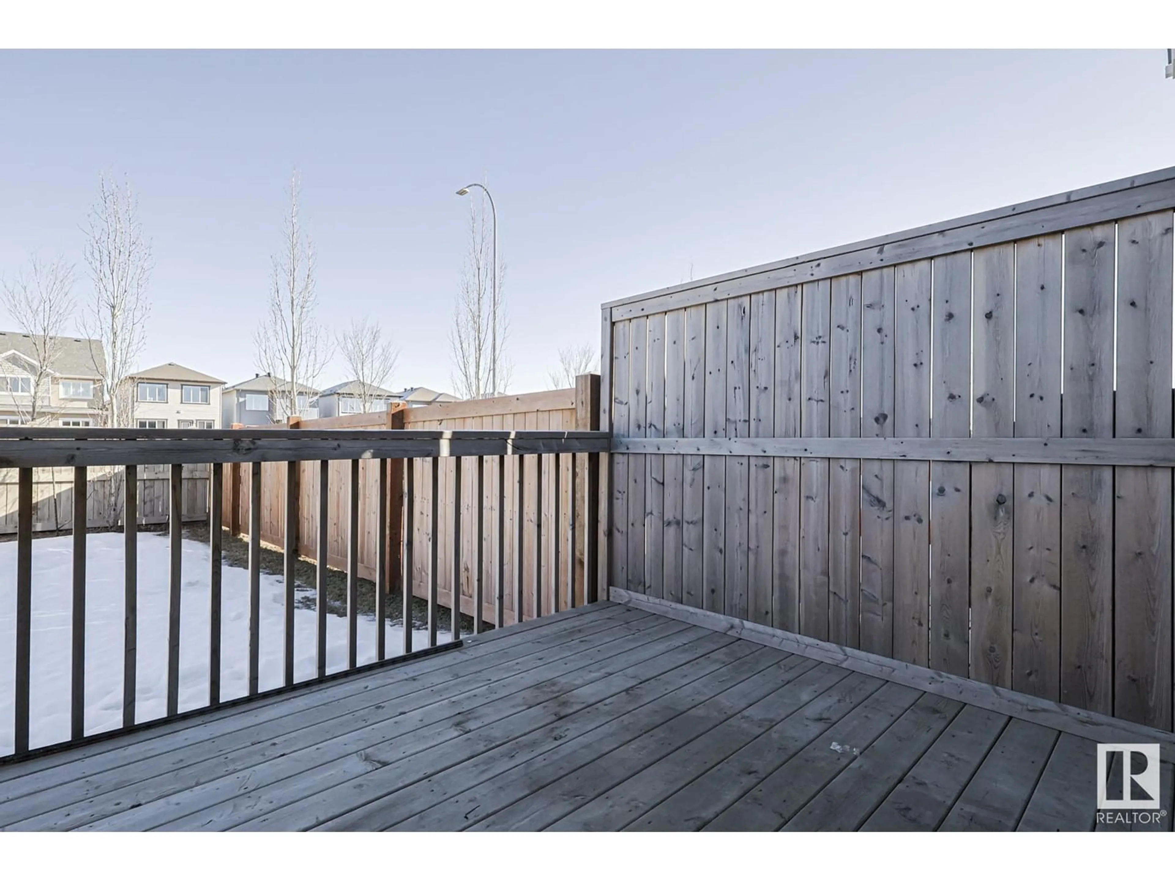 Patio, street for 6845 EVANS WD NW, Edmonton Alberta T6M0T6