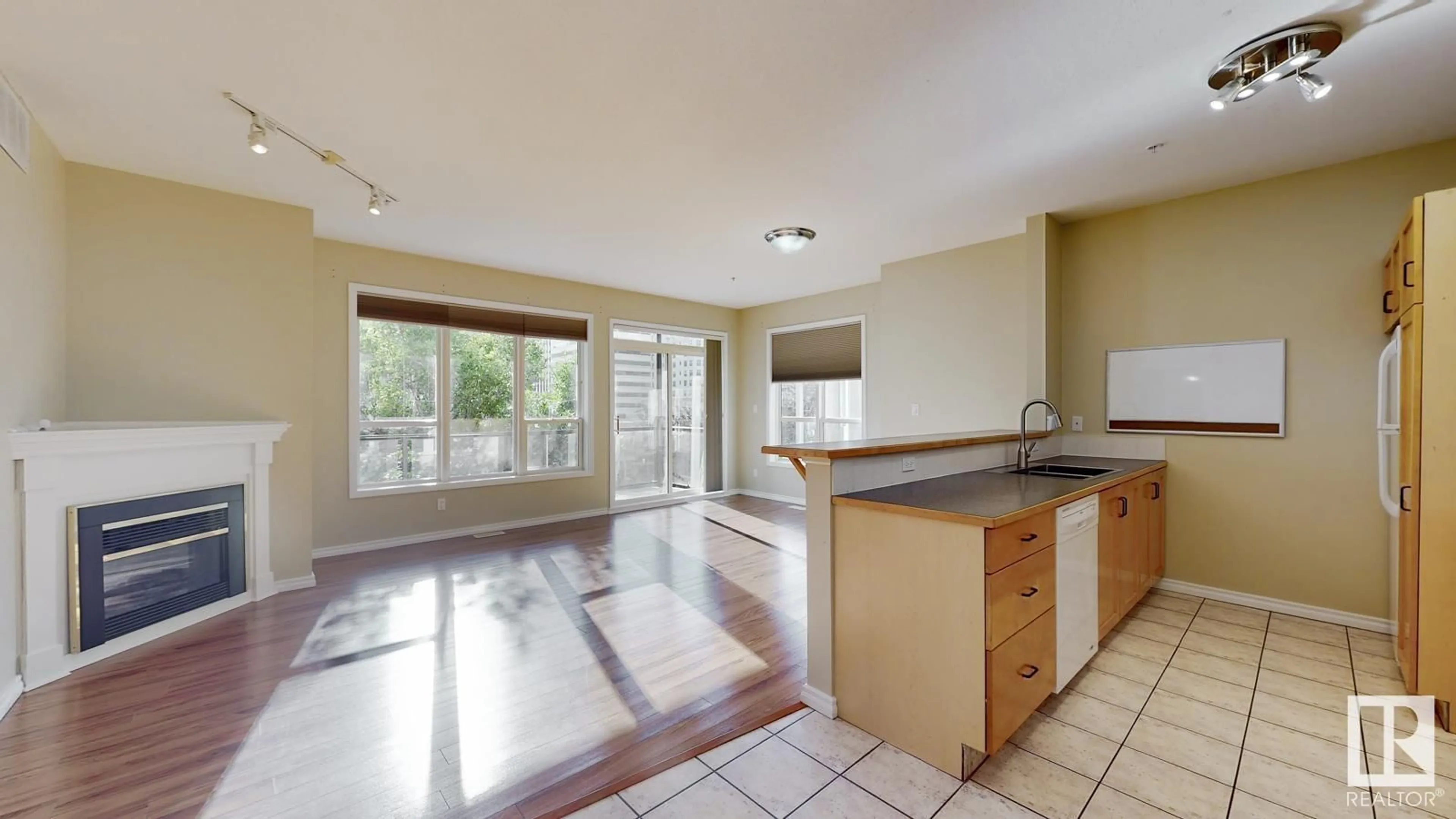 Open concept kitchen, unknown for 432 10023 110 ST W NW, Edmonton Alberta T5K1J5