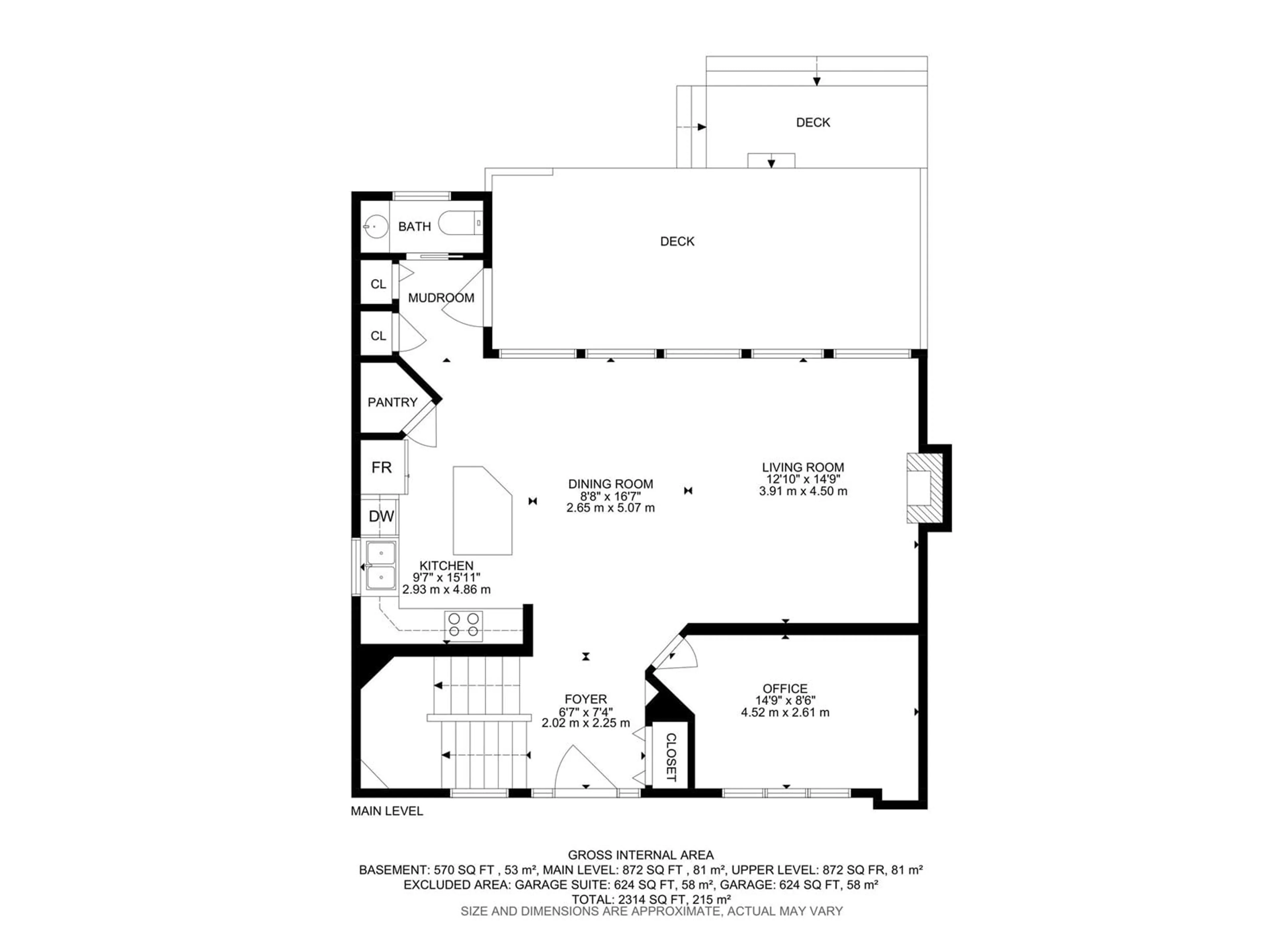 Floor plan for 5478 THIBAULT WD NW, Edmonton Alberta T6R3P9