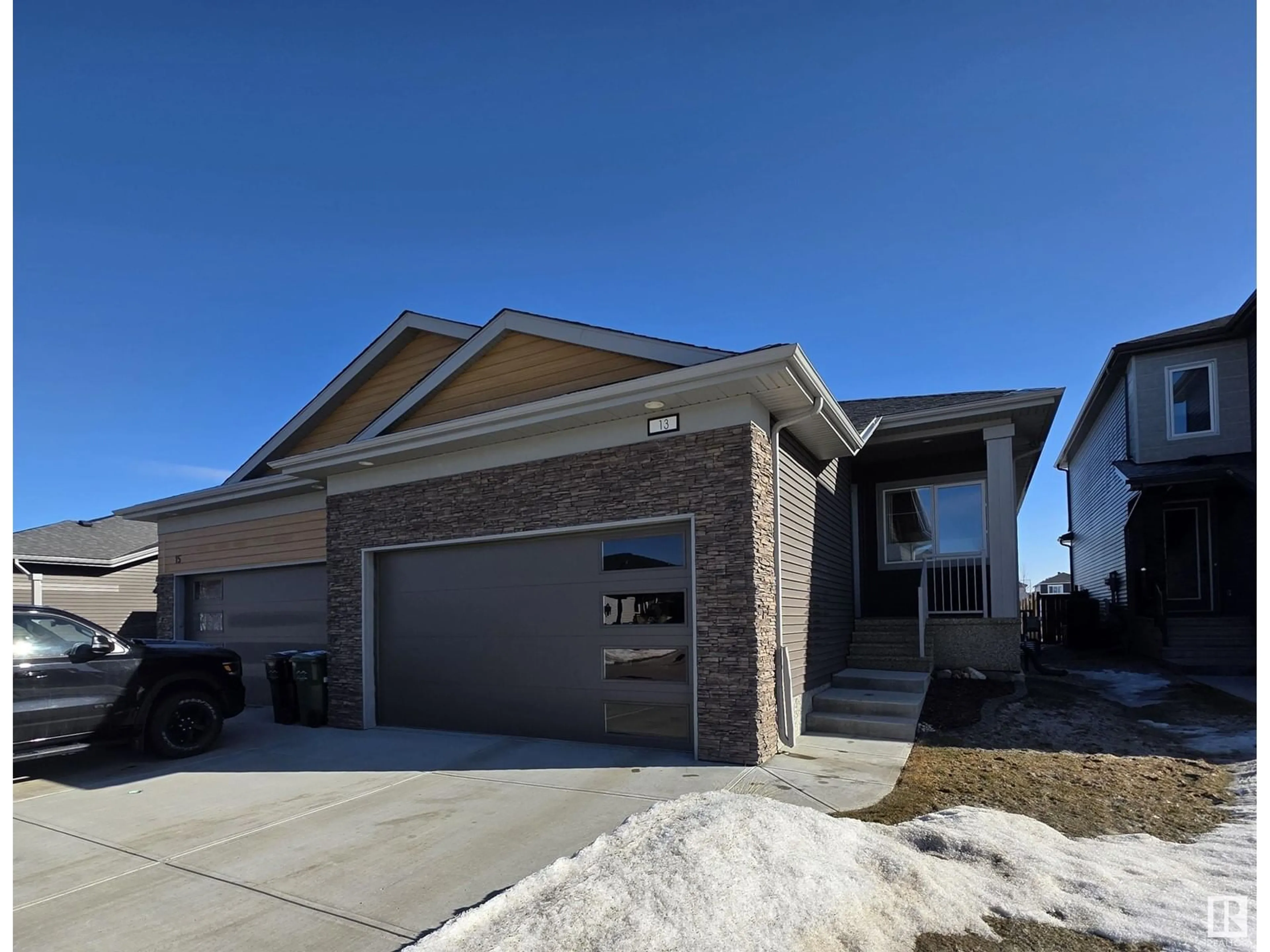 Home with brick exterior material, street for 13 BOULDER CO, Leduc Alberta T9E1H2