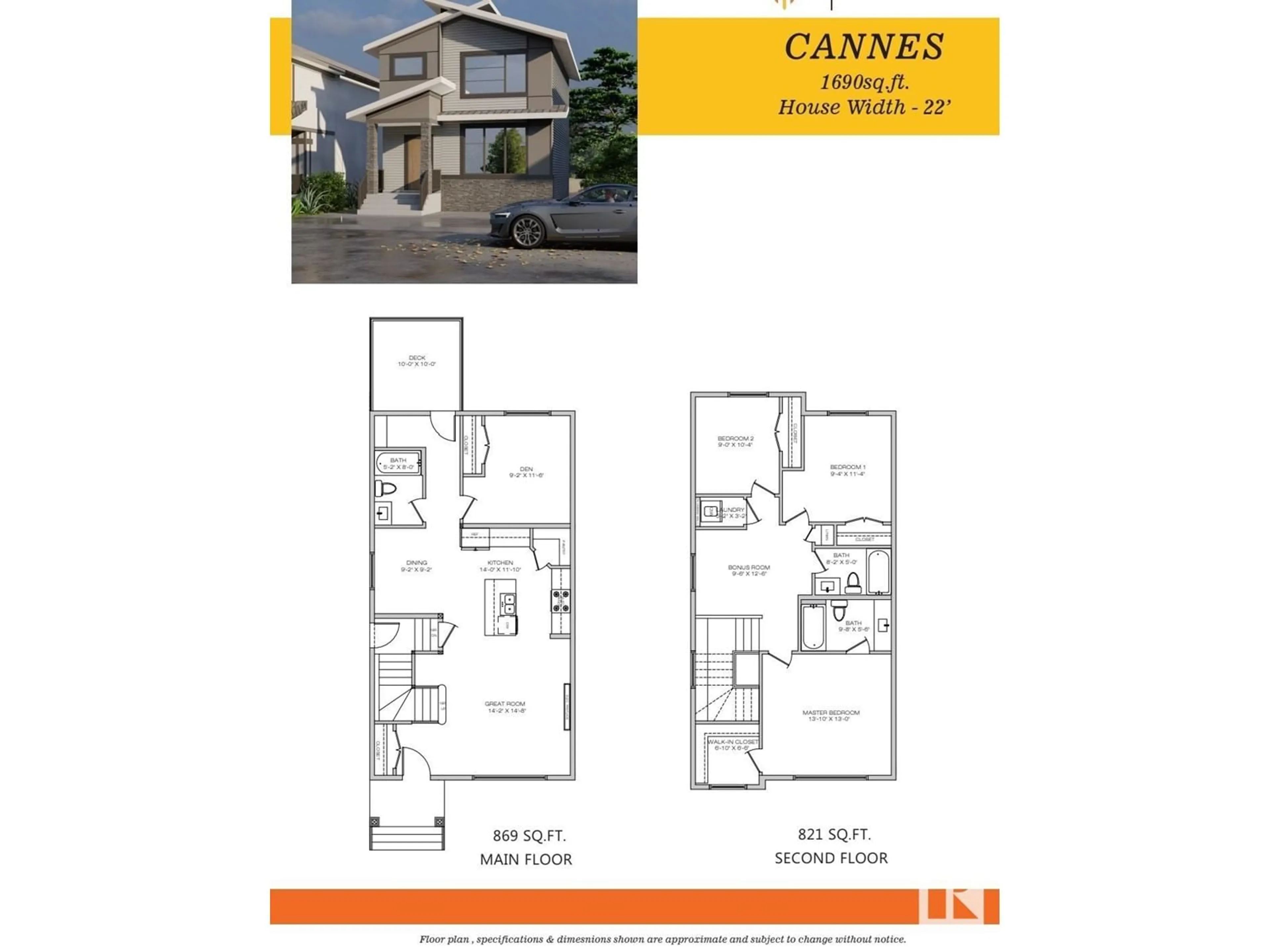 Floor plan for 30 Westwyck LI, Spruce Grove Alberta T7X3H1