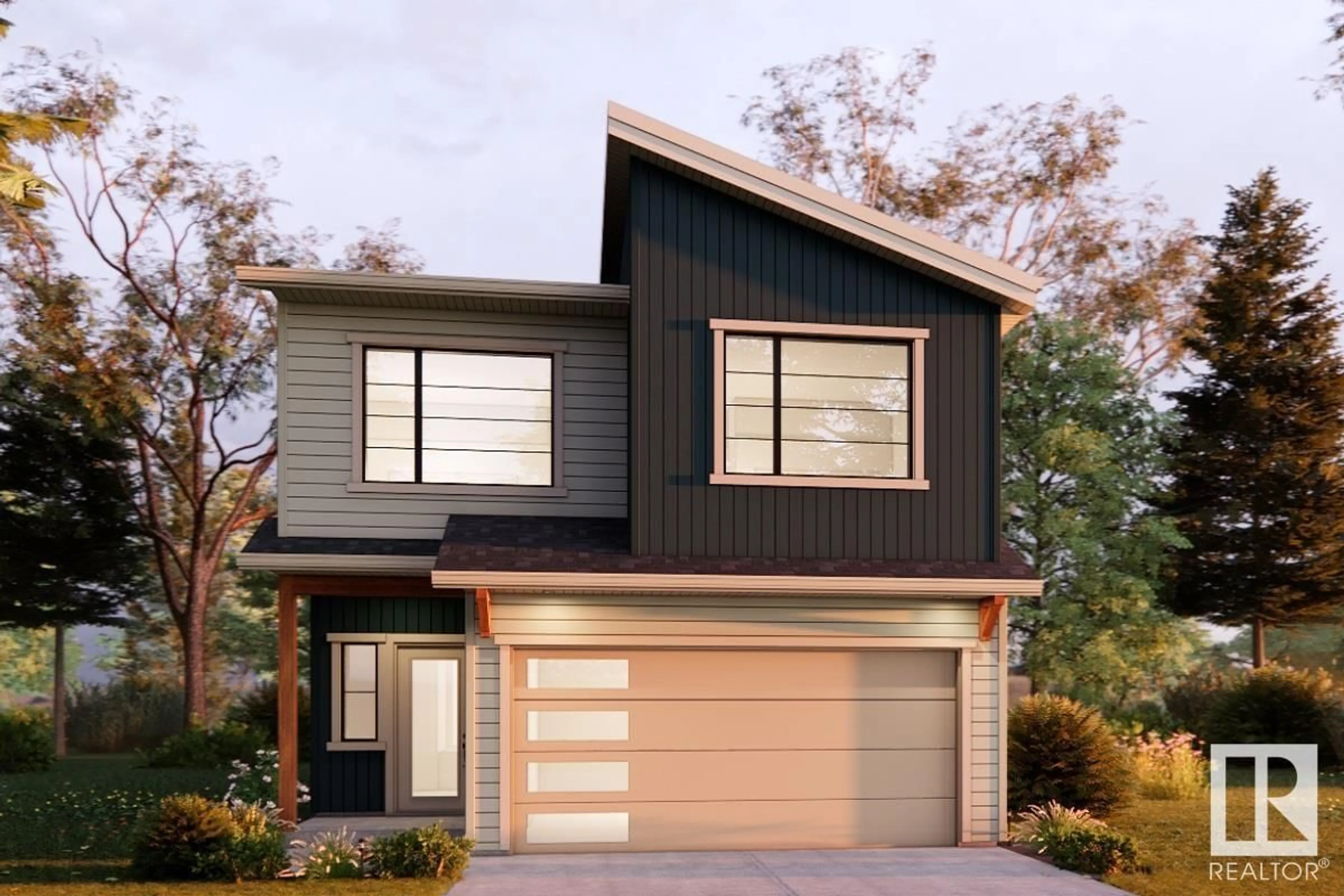 Home with brick exterior material, street for #16 - 1430 ASTER WY, Edmonton Alberta T6T2N8