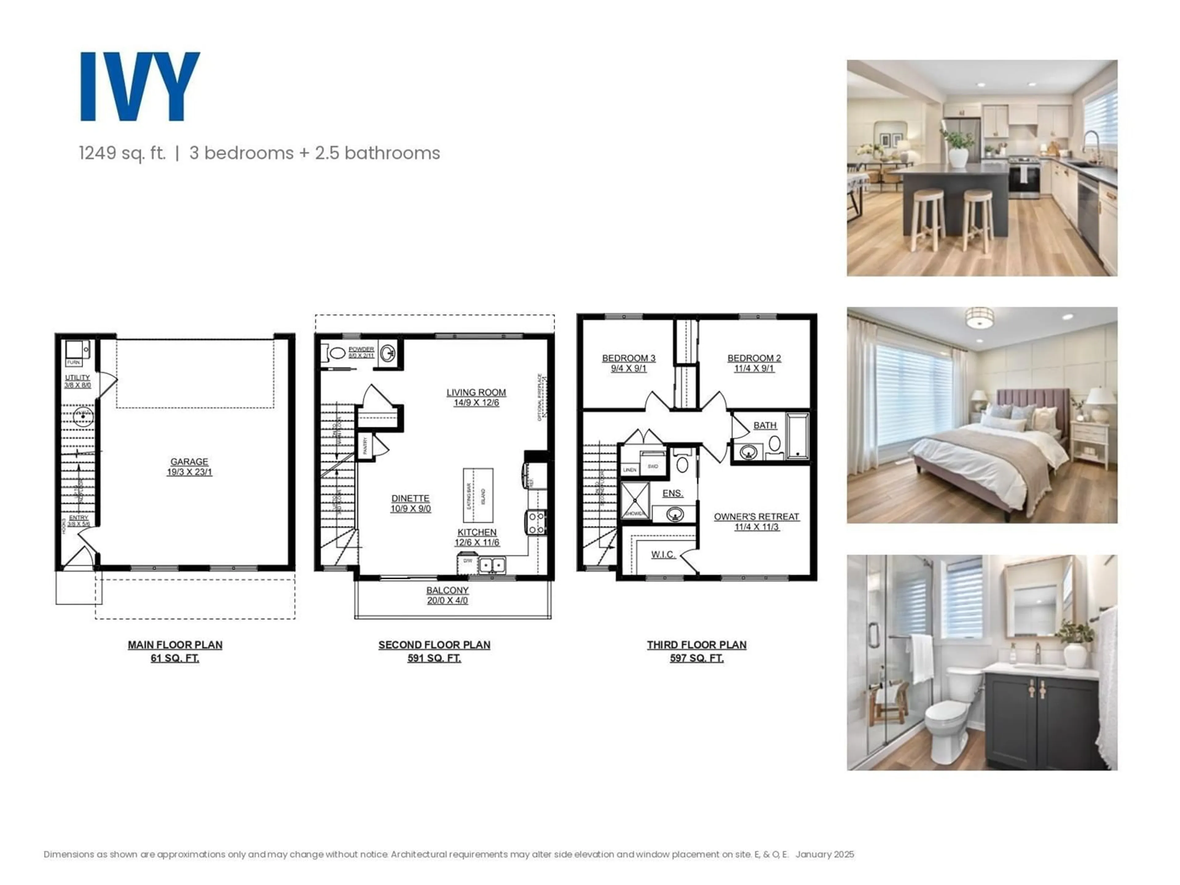 Floor plan for #16 - 1430 ASTER WY, Edmonton Alberta T6T2N8