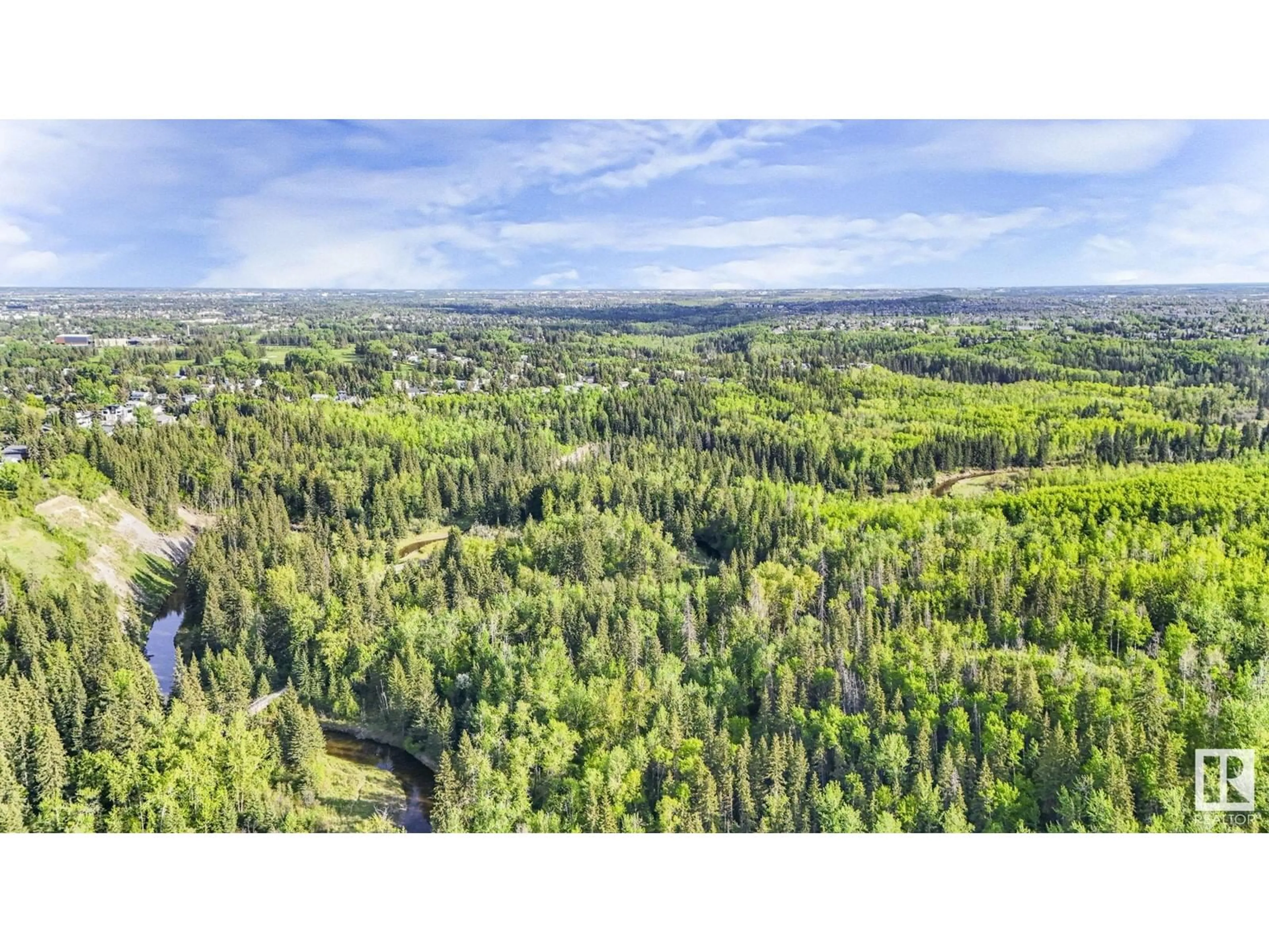 A pic from outside/outdoor area/front of a property/back of a property/a pic from drone, forest/trees view for 328 BURTON RD NW NW, Edmonton Alberta T6R2G7