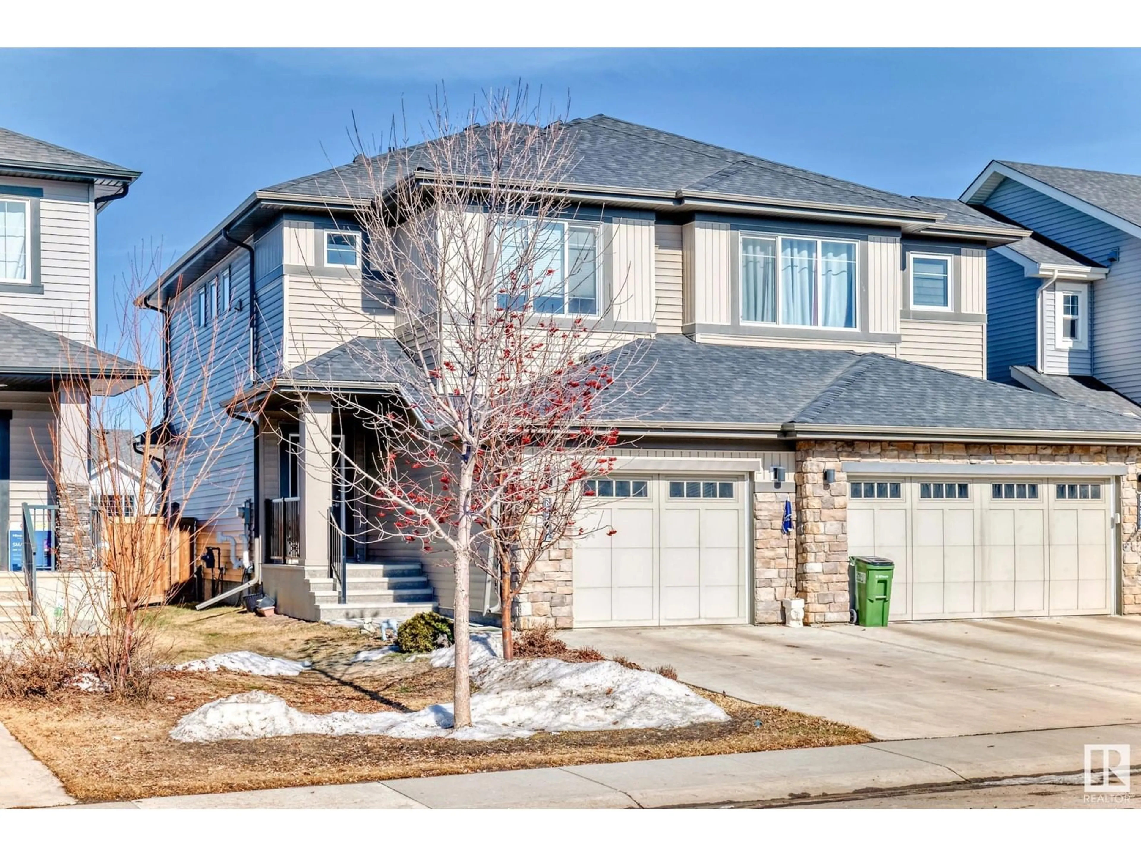 Home with brick exterior material, street for 8589 CUSHING PL SW, Edmonton Alberta T6W3R4