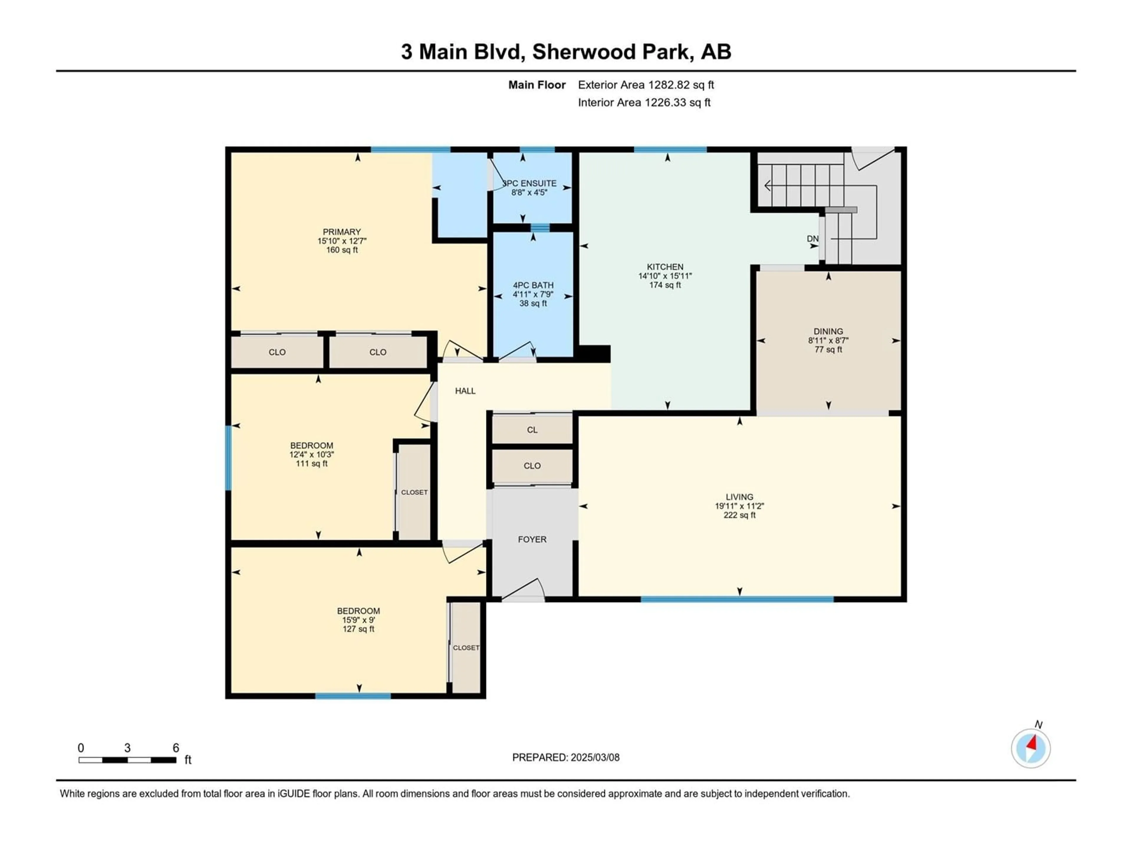 Floor plan for 3 MAIN BV, Sherwood Park Alberta T8A3T2