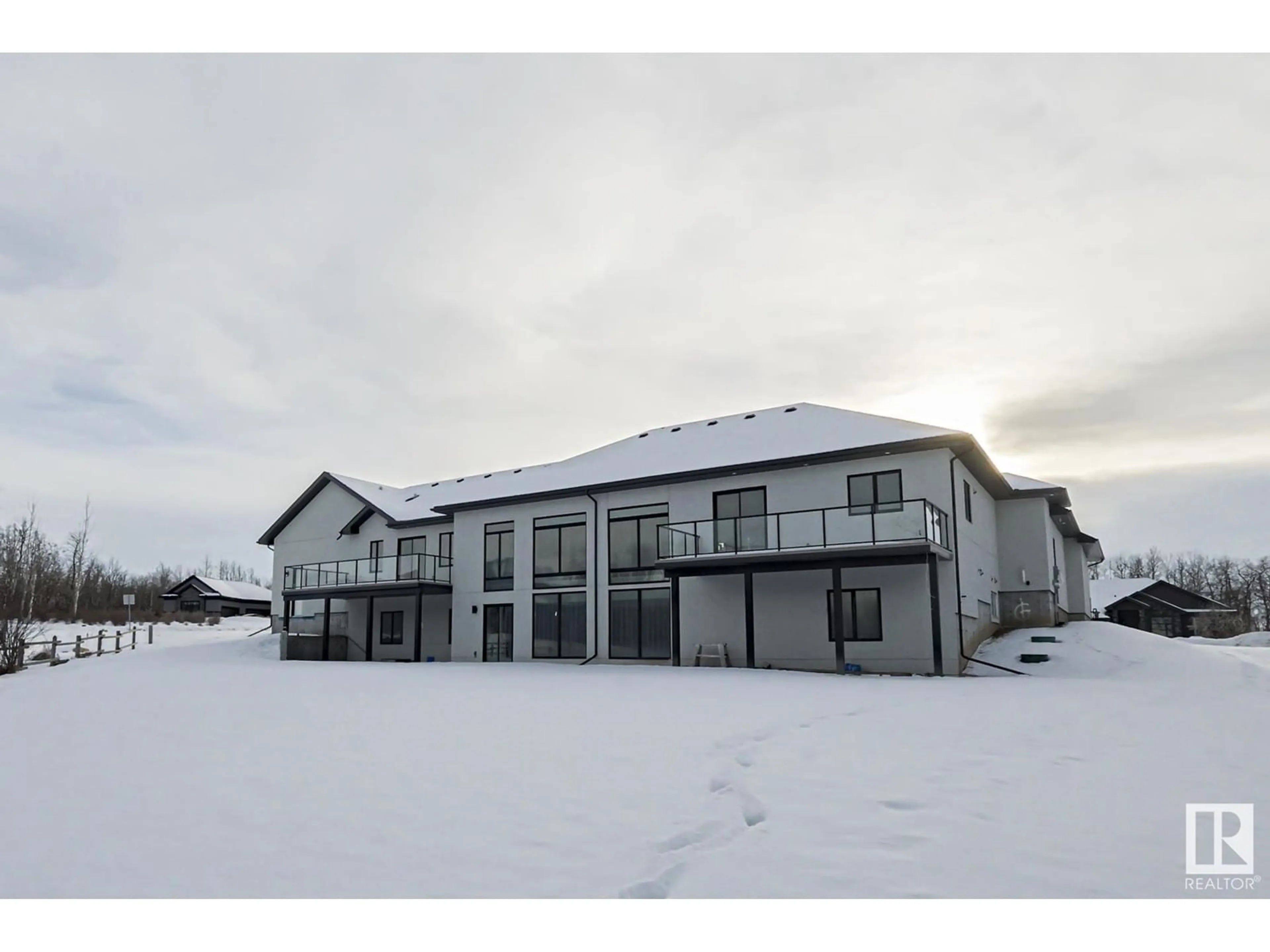 A pic from outside/outdoor area/front of a property/back of a property/a pic from drone, building for #122 52367 RGE ROAD 223, Rural Strathcona County Alberta T8C1A8