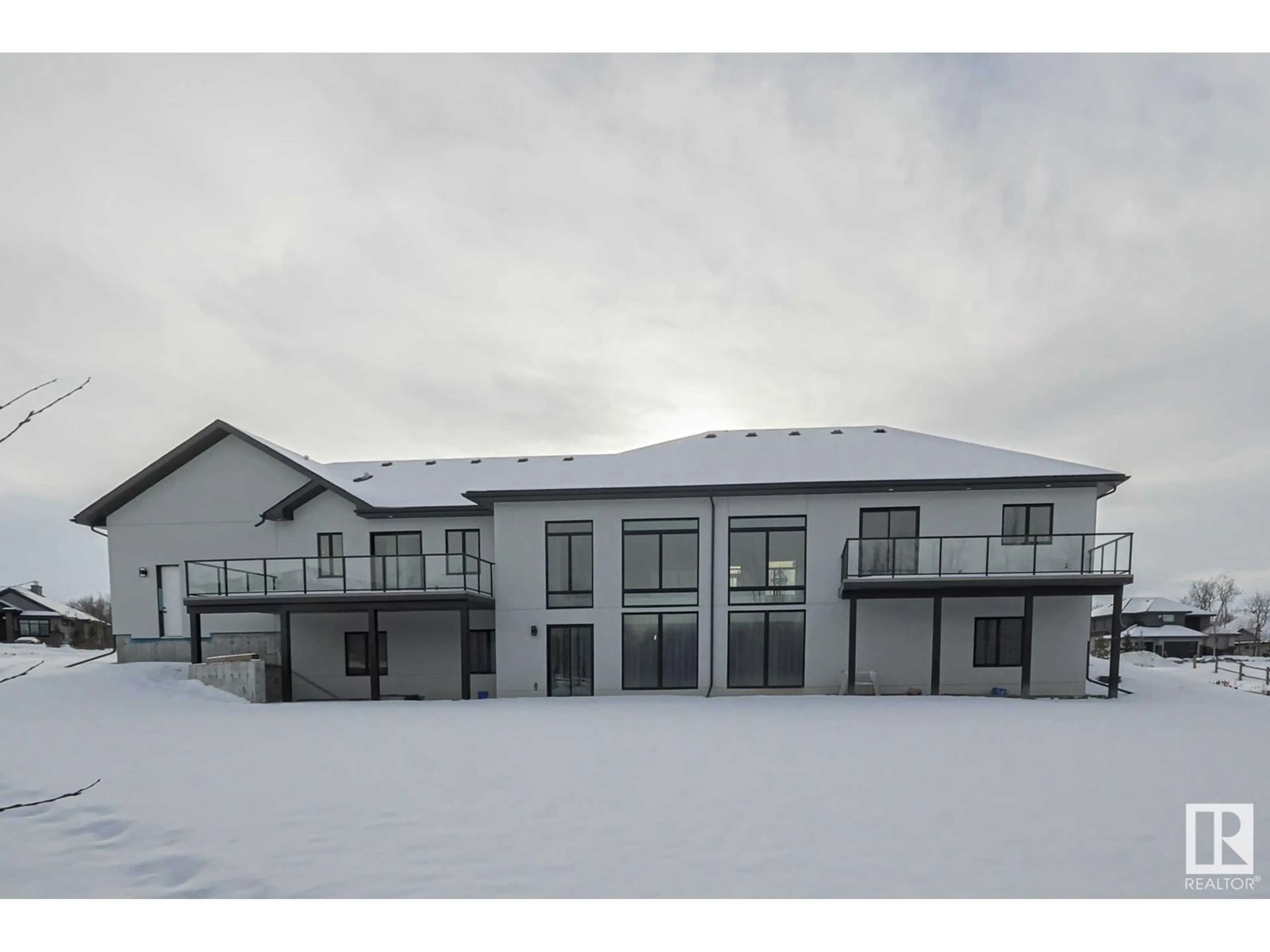 A pic from outside/outdoor area/front of a property/back of a property/a pic from drone, building for #122 52367 RGE ROAD 223, Rural Strathcona County Alberta T8C1A8