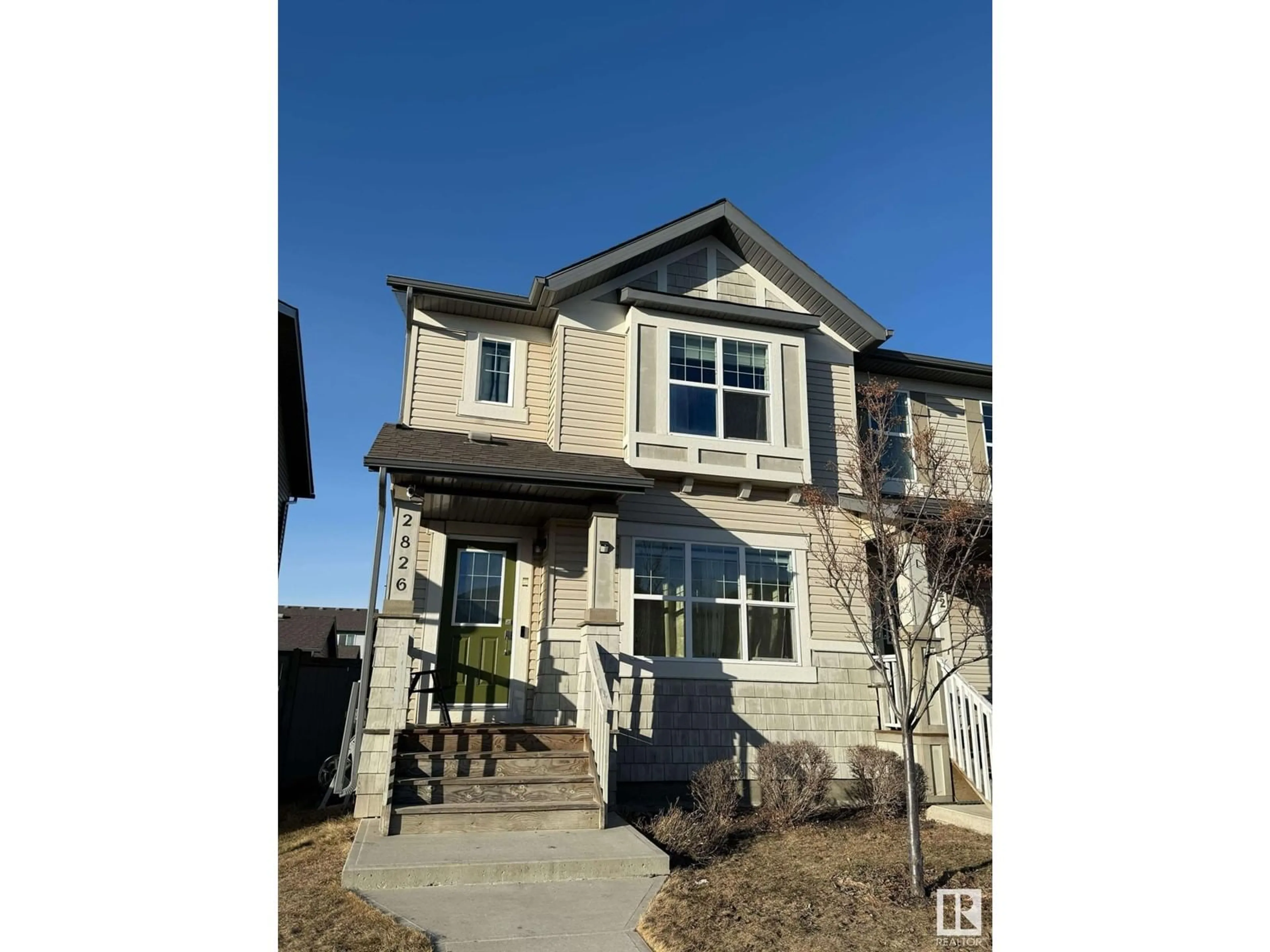 Home with brick exterior material, street for 2826 18A AV NW, Edmonton Alberta T6N0N8