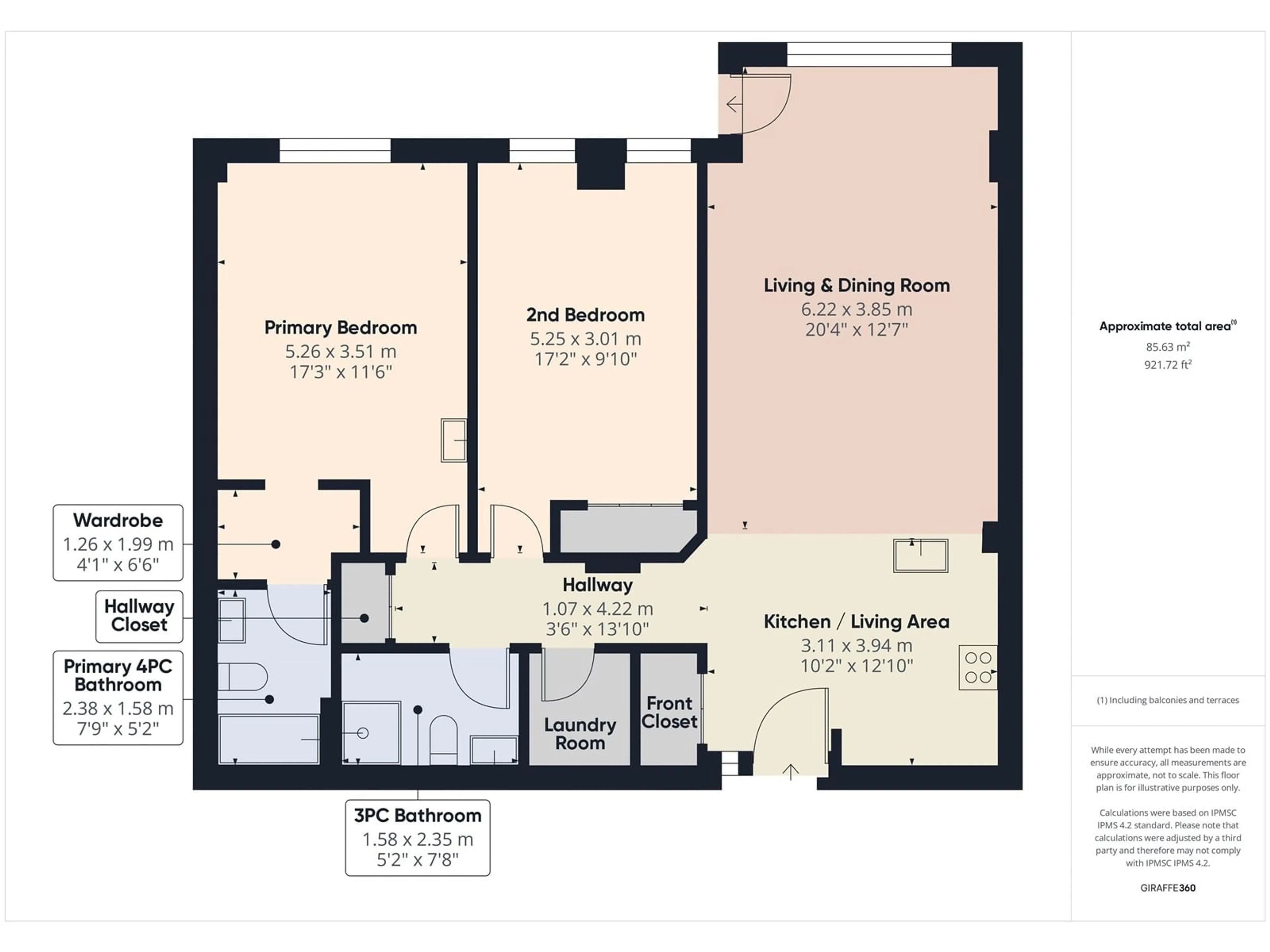 Floor plan for #322 6315 135 Ave NW, Edmonton Alberta T5A5J7