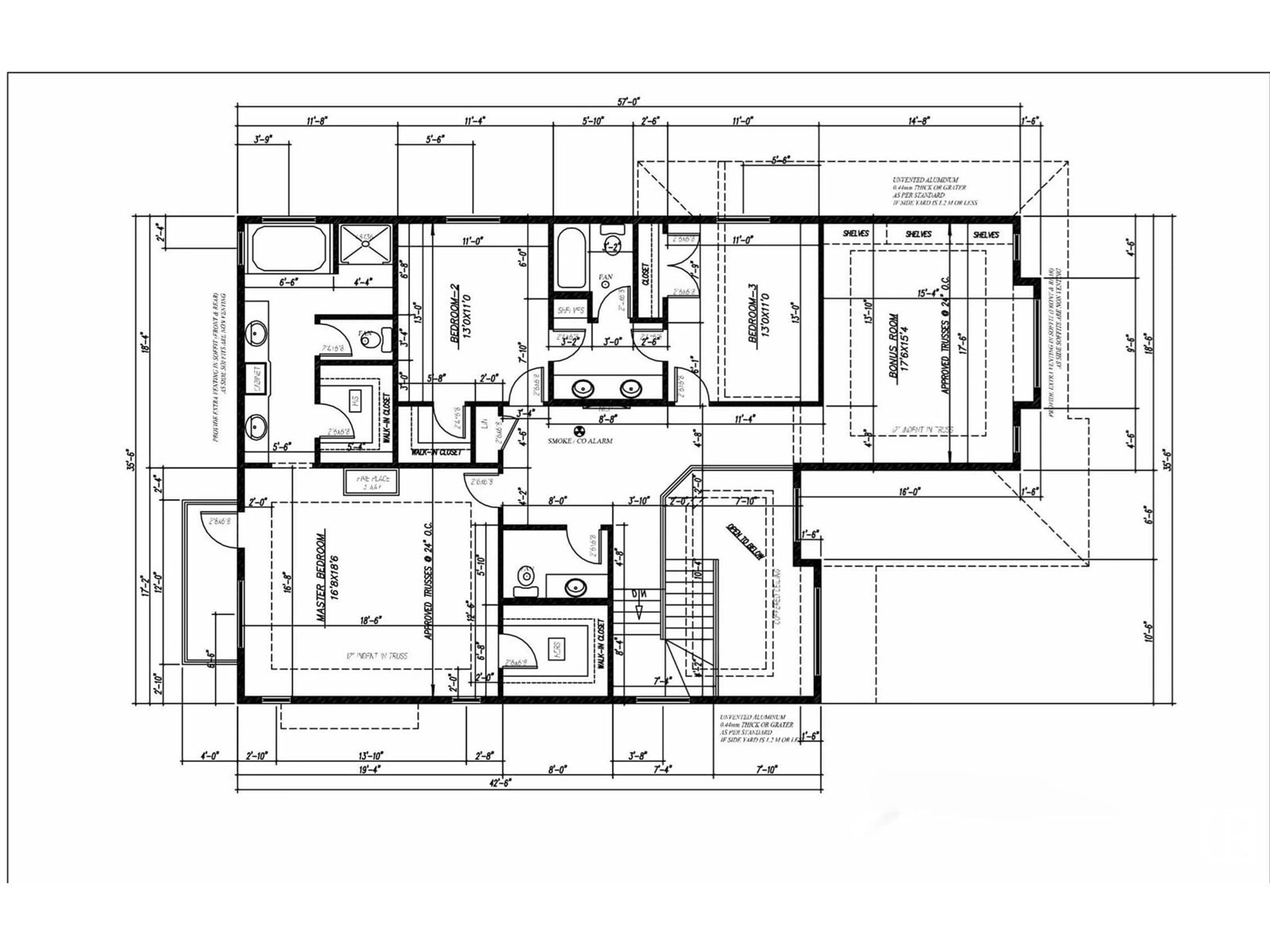 Floor plan for 202 EDGEWATER CI, Leduc Alberta T9E1K5