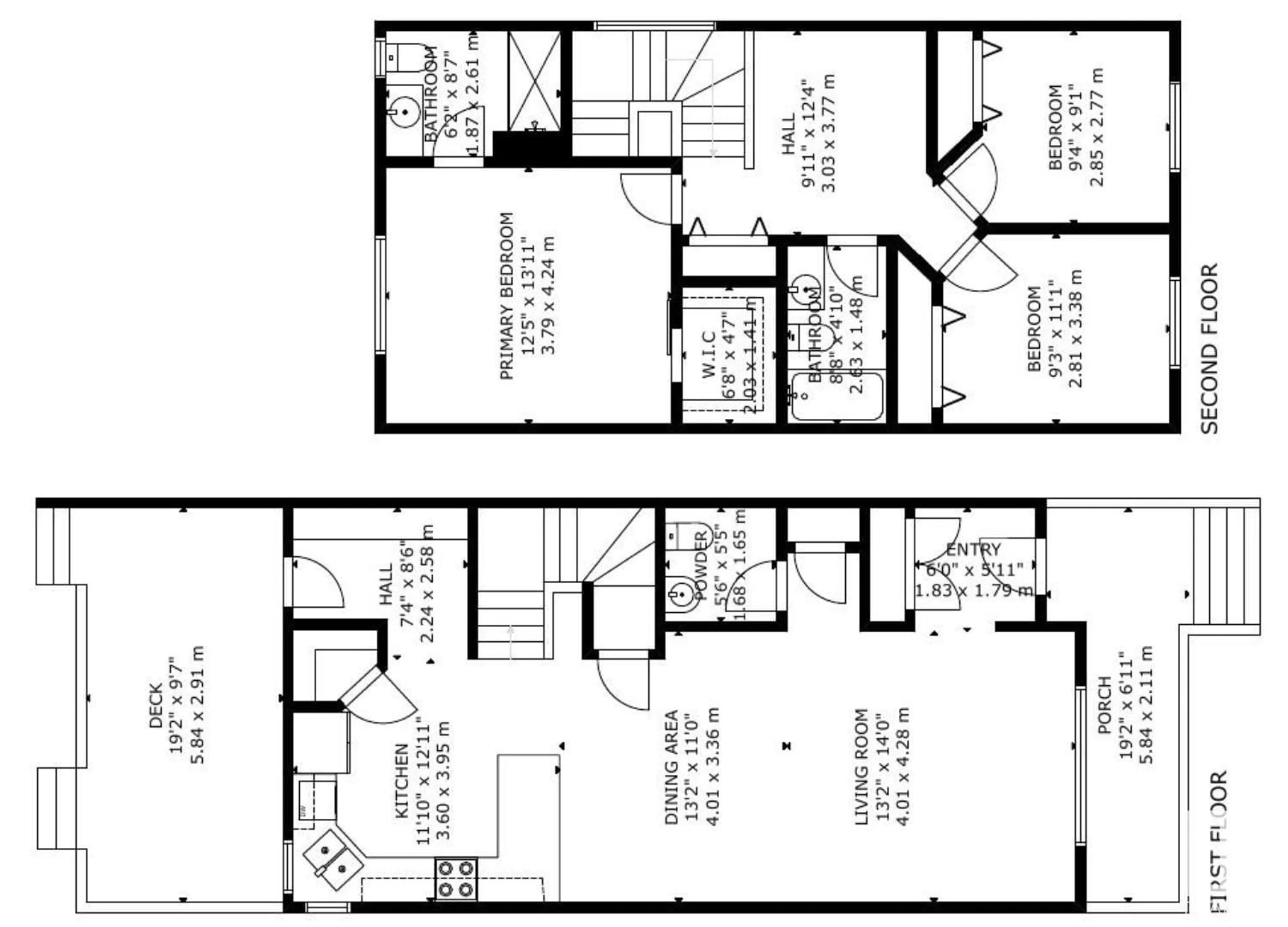 Floor plan for 26 HOPE CM, Spruce Grove Alberta T7X0X3