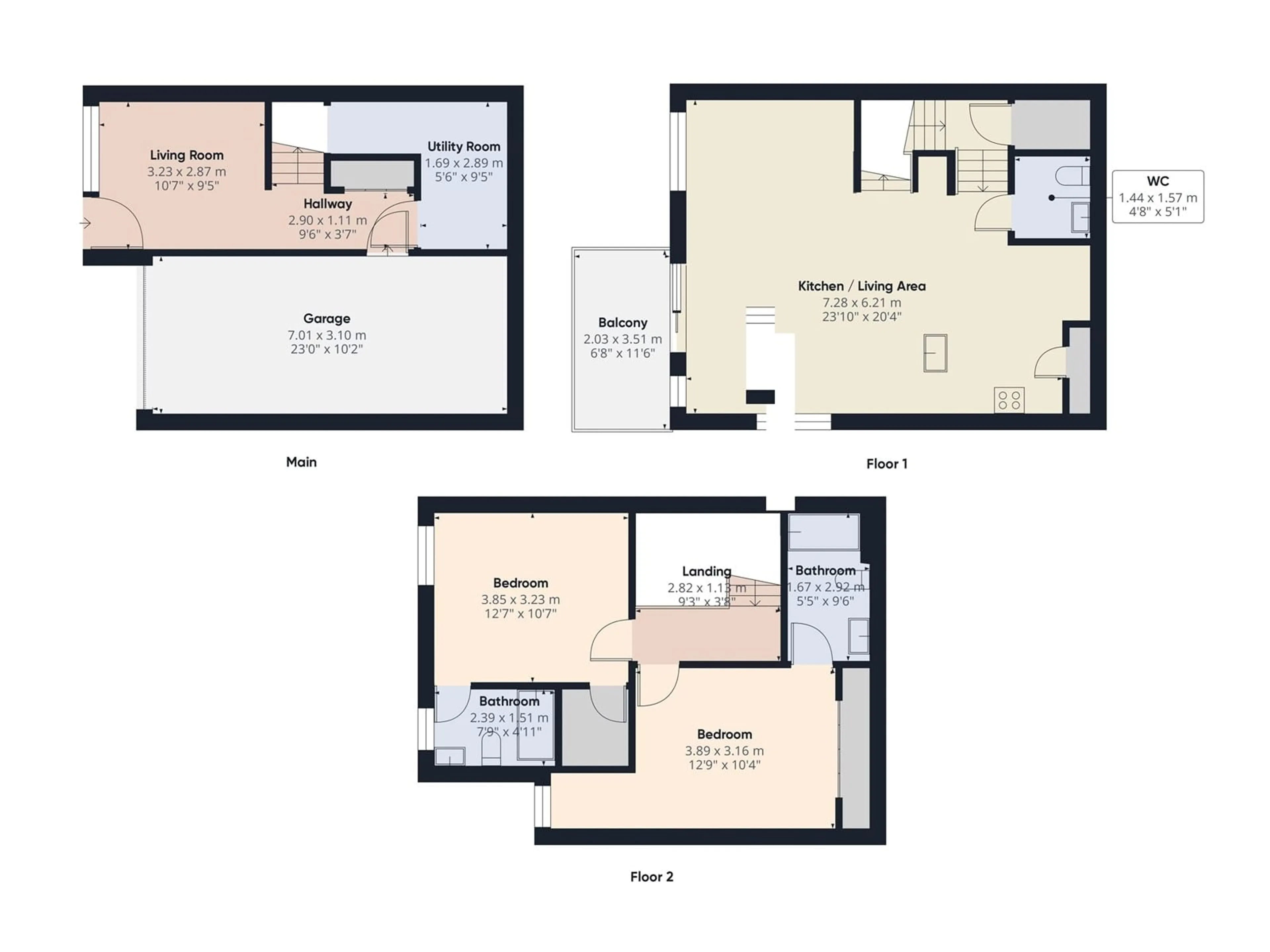 Floor plan for #74 1391 STARLING DR NW, Edmonton Alberta T5S0L3