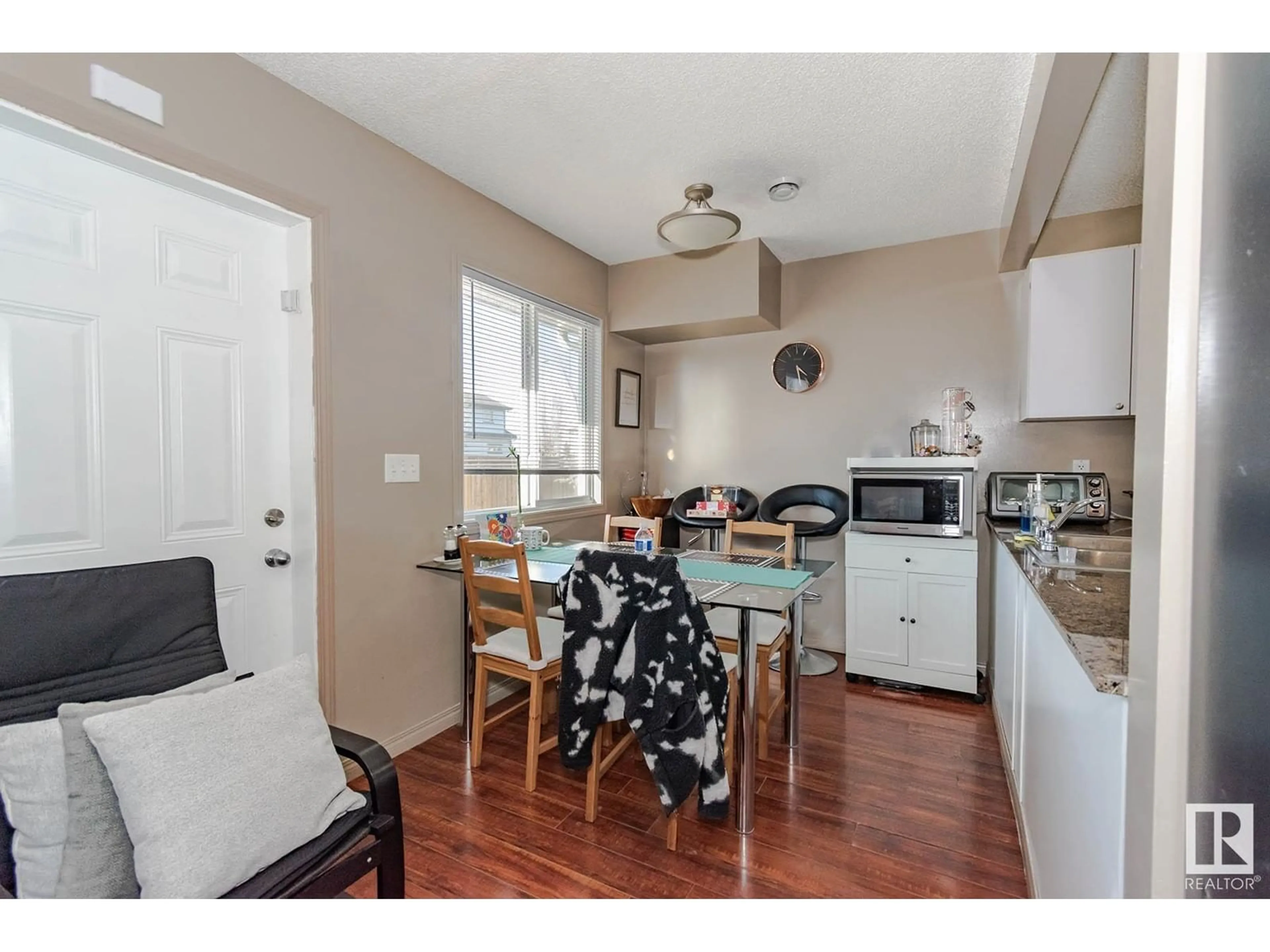 Standard kitchen, wood/laminate floor for #118 166 BRIDGEPORT BV, Leduc Alberta T9E0J8