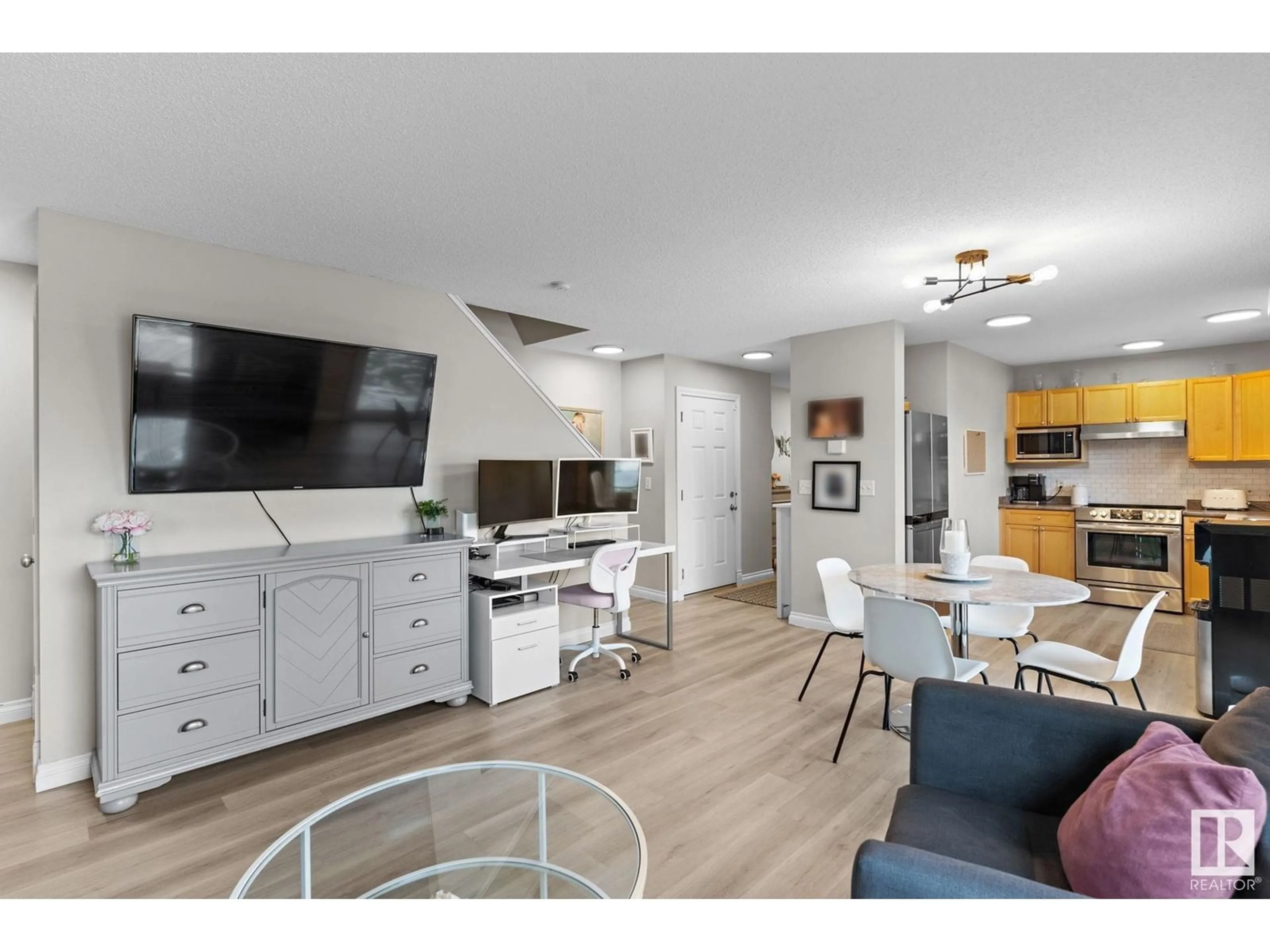 Open concept kitchen, unknown for #33 12050 17 AV SW, Edmonton Alberta T6W1X4