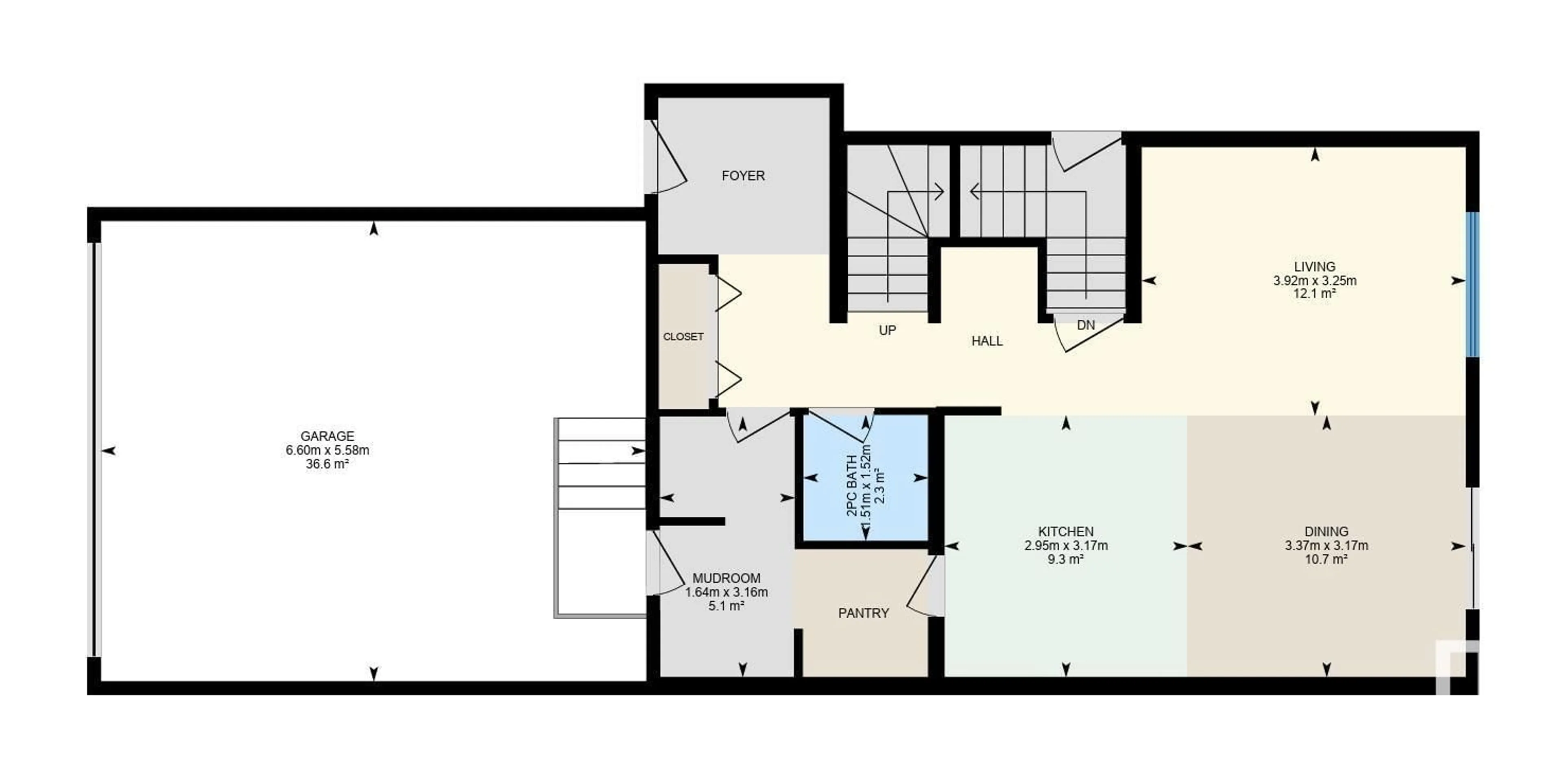 Floor plan for 16703 34 AV SW, Edmonton Alberta T6W5M2