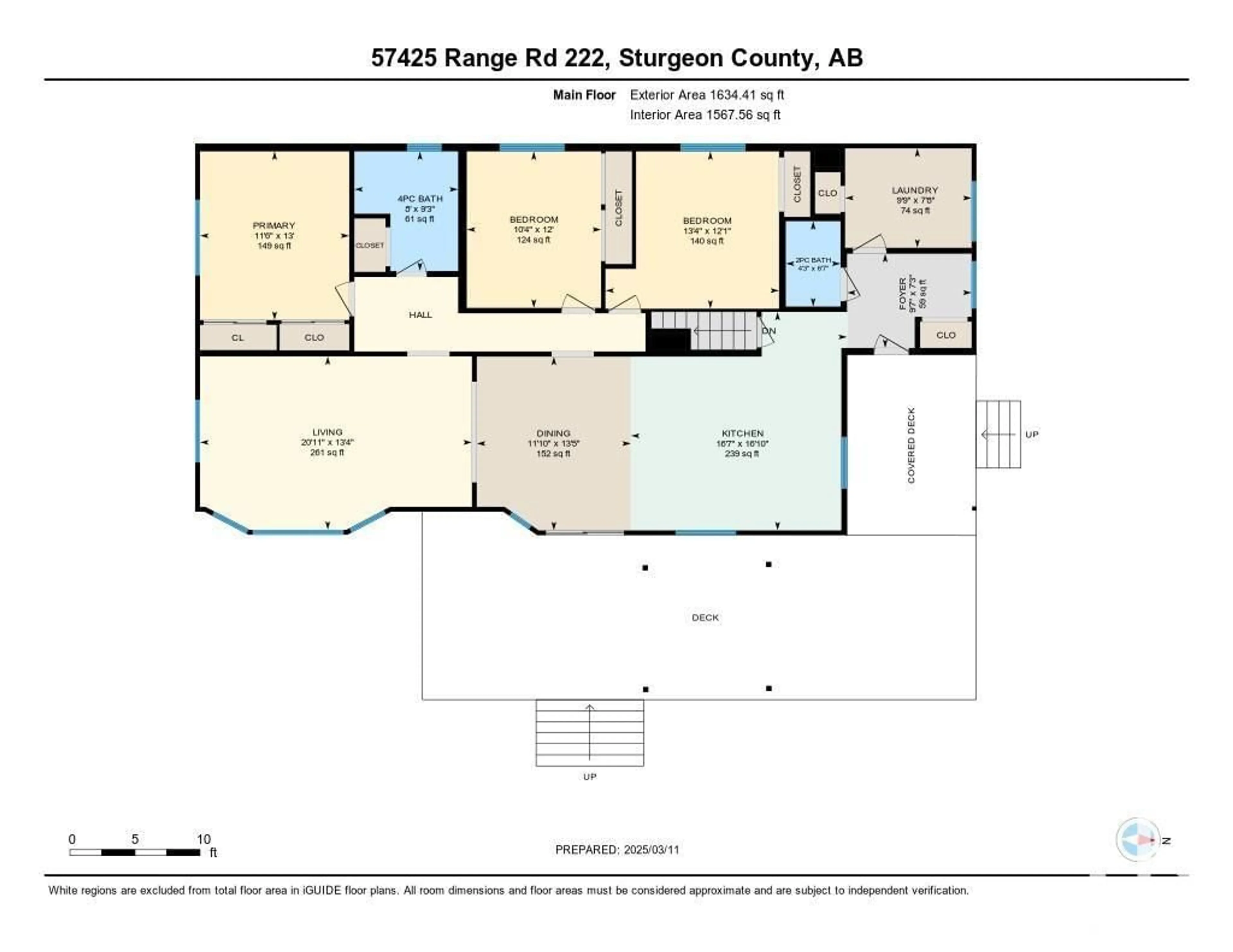 Floor plan for 57425 RGE ROAD 222, Rural Sturgeon County Alberta T0A2W0