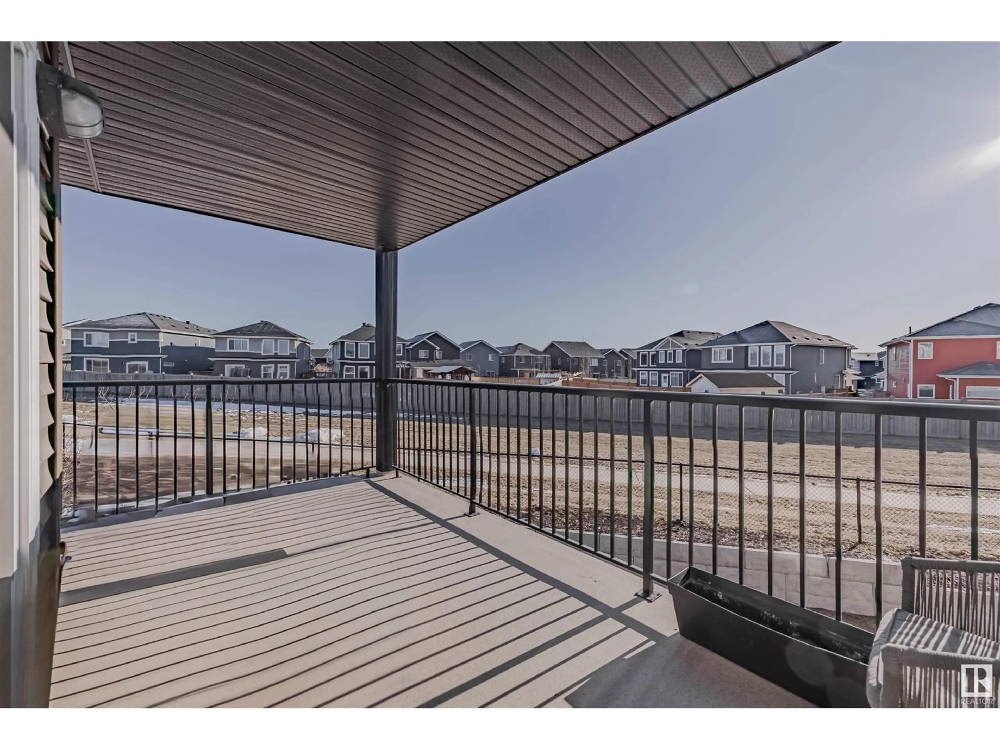 Patio, water/lake/river/ocean view for #220 142 EBBERS BV NW, Edmonton Alberta T5Y3W2