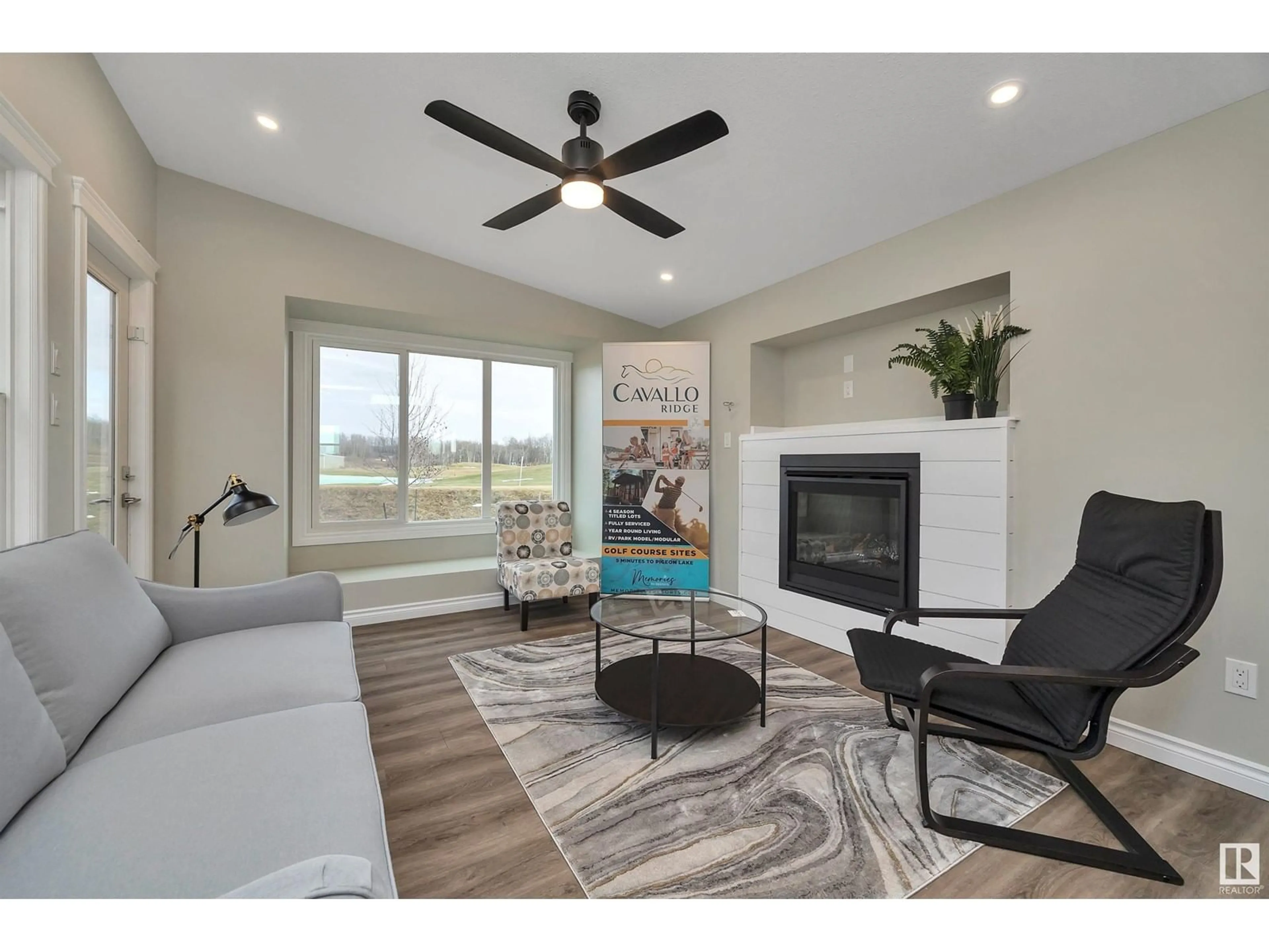 Living room with furniture, unknown for 501 454029 RGE RD 11, Rural Wetaskiwin County Alberta T0C2V0