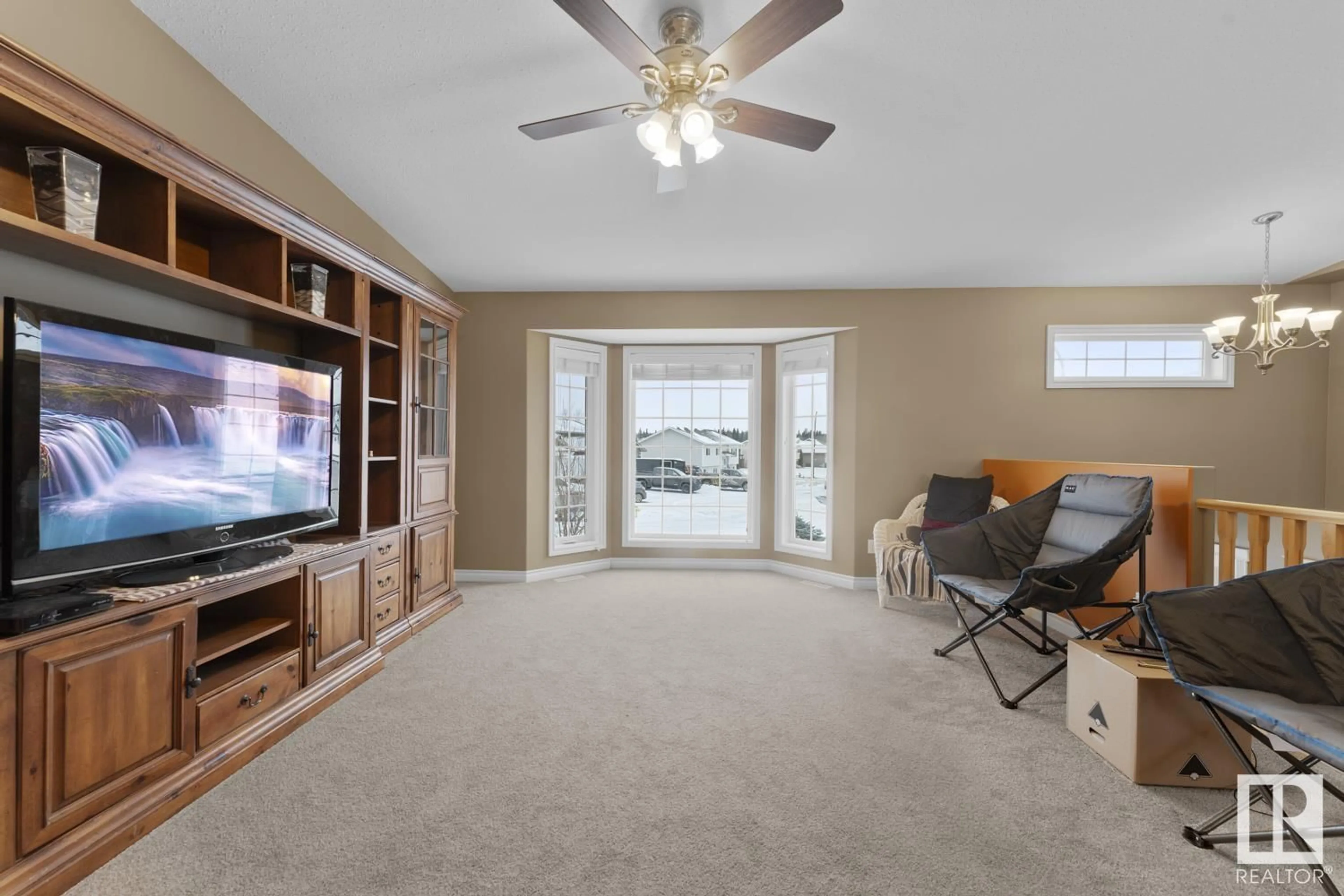 Living room with furniture, unknown for 4807 64 AV, Cold Lake Alberta T9M0A1